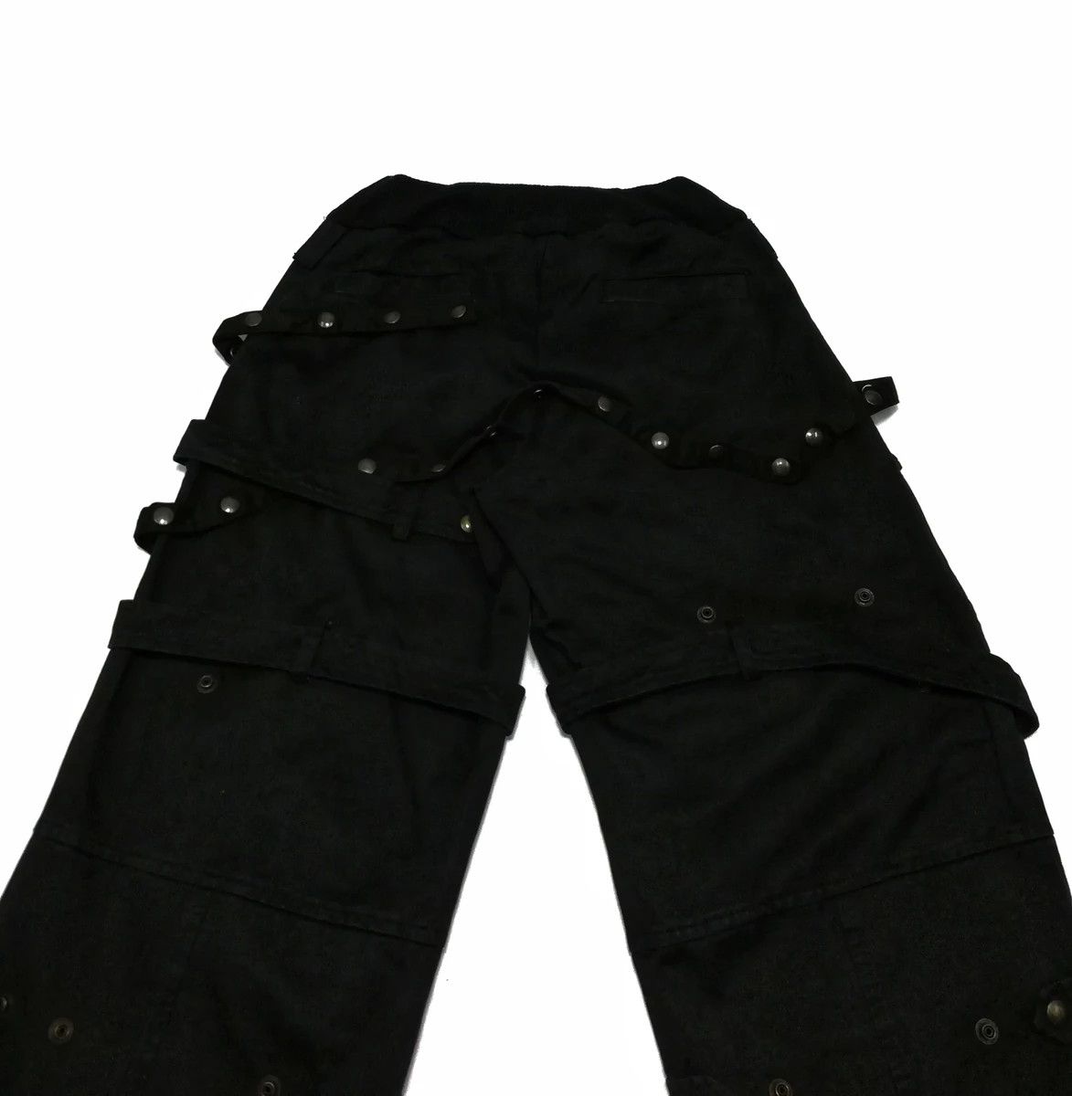 Japanese Brand 🔥S.B Concept Black Tactical Parachute Bondage Pants Cotton Size US 29 - 17 Thumbnail