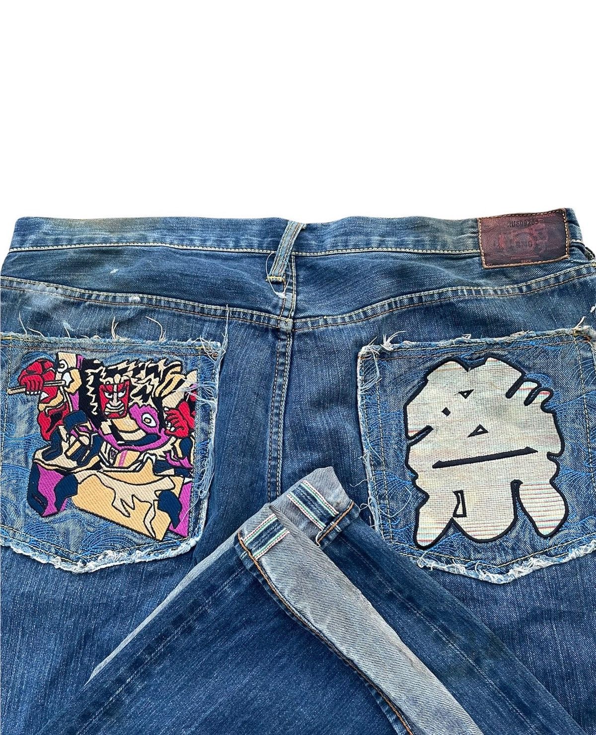 Japanese Brand Red Monkey Company Selvedge Denim Size US 40 / EU 56 - 7 Thumbnail