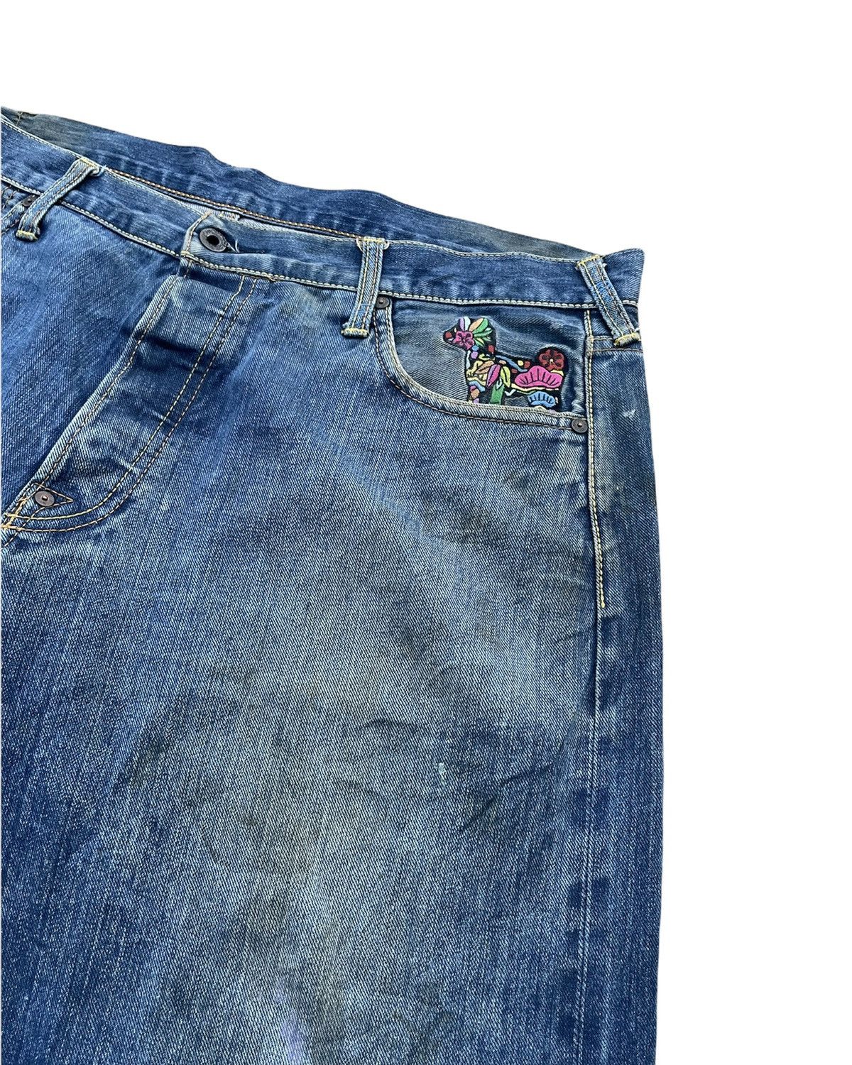 Japanese Brand Red Monkey Company Selvedge Denim Size US 40 / EU 56 - 11 Thumbnail