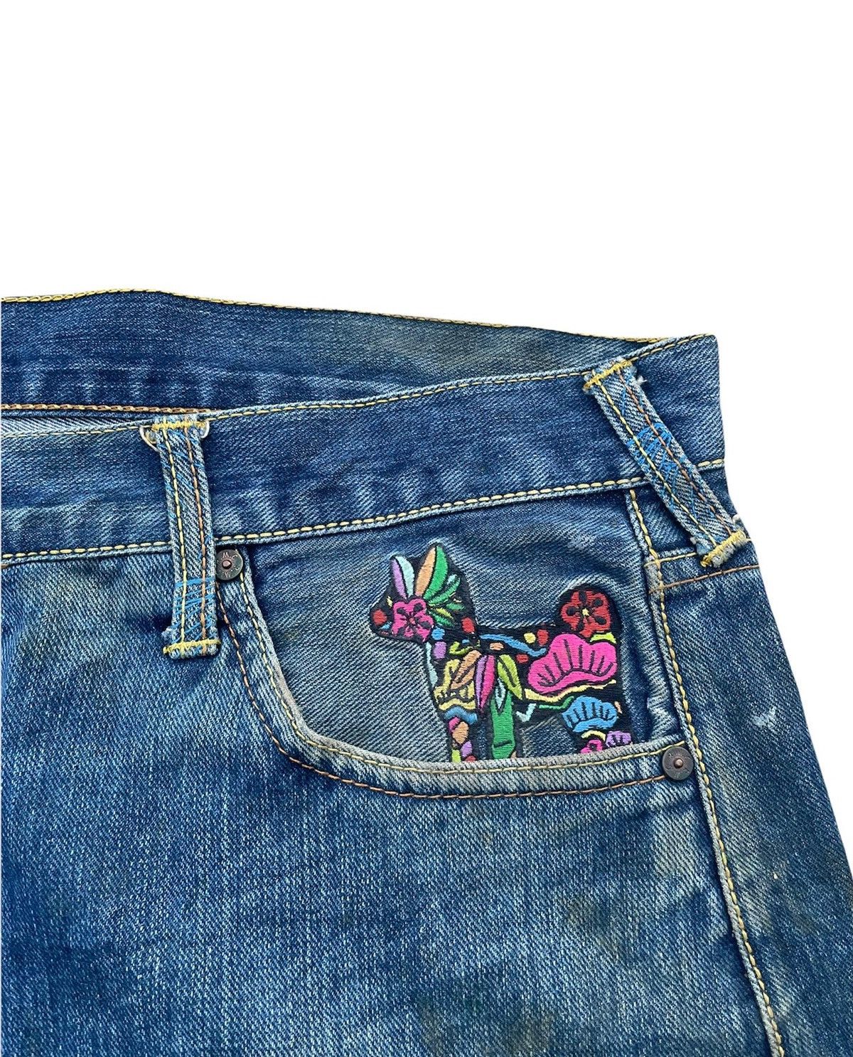 Japanese Brand Red Monkey Company Selvedge Denim Size US 40 / EU 56 - 5 Thumbnail