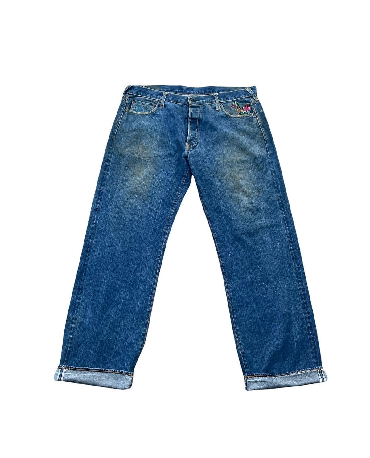 Japanese Brand Red Monkey Company Selvedge Denim Size US 40 / EU 56 - 2 Thumbnail