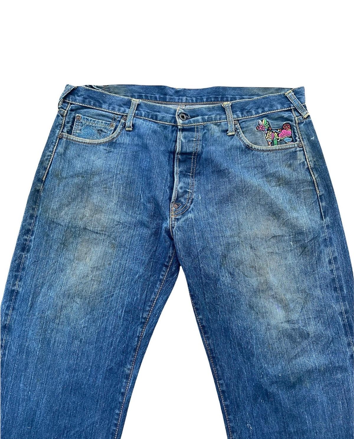 Japanese Brand Red Monkey Company Selvedge Denim Size US 40 / EU 56 - 4 Thumbnail