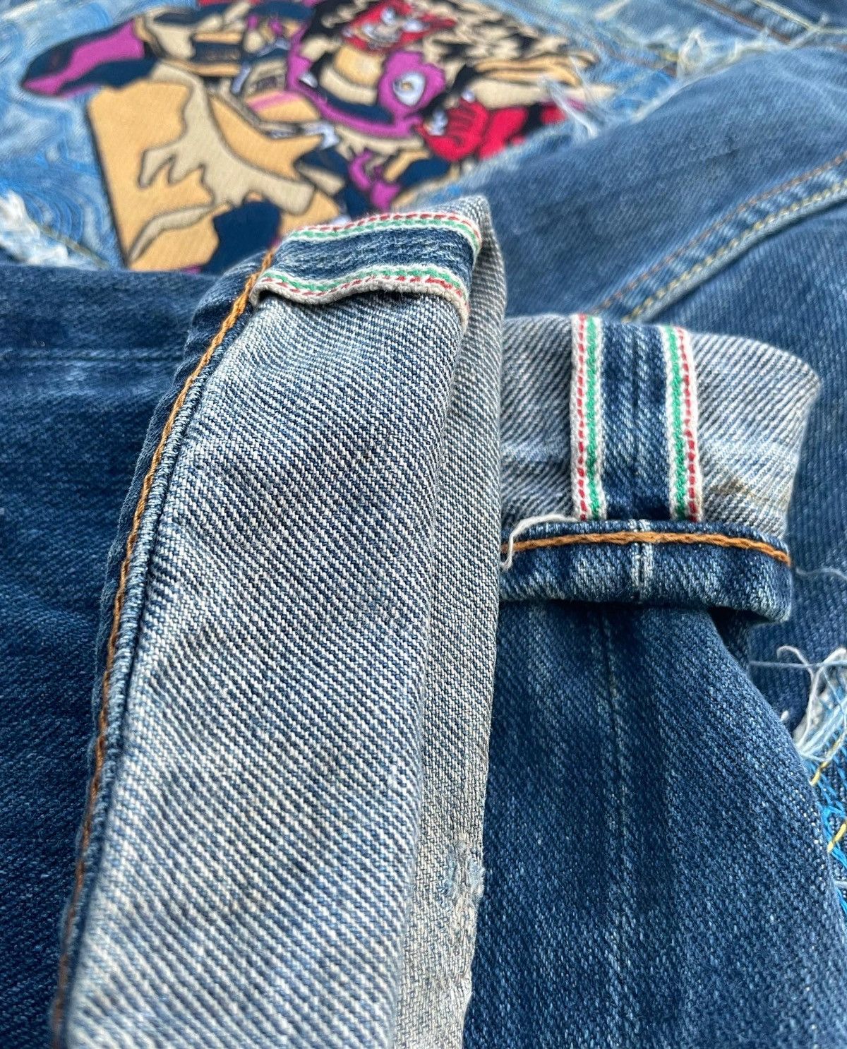 Japanese Brand Red Monkey Company Selvedge Denim Size US 40 / EU 56 - 8 Thumbnail