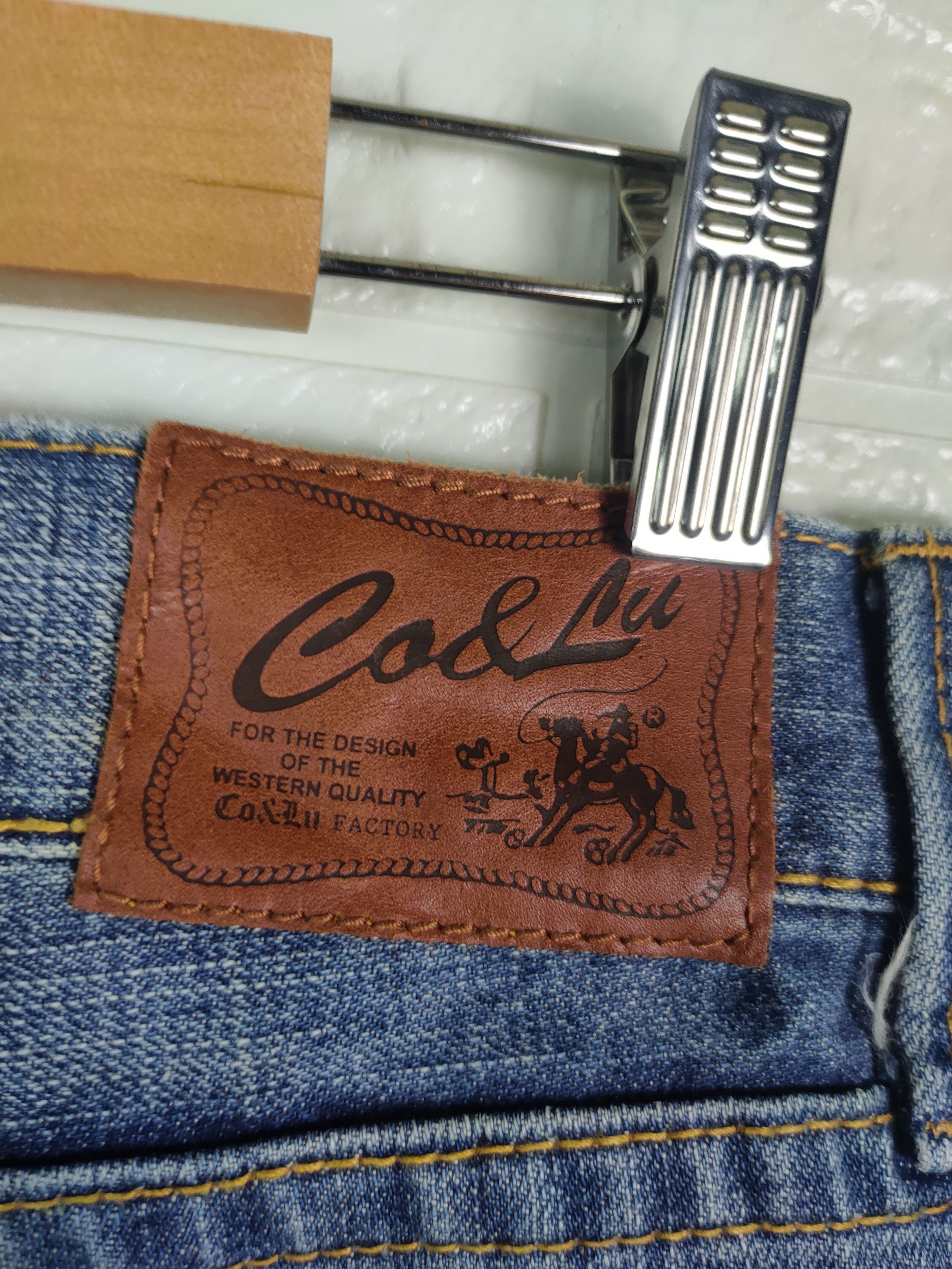 Other 💥Japanese Ca & Lu Patches Distreesed Denim Pants #0837 DP💥 Size US 31 - 15 Thumbnail