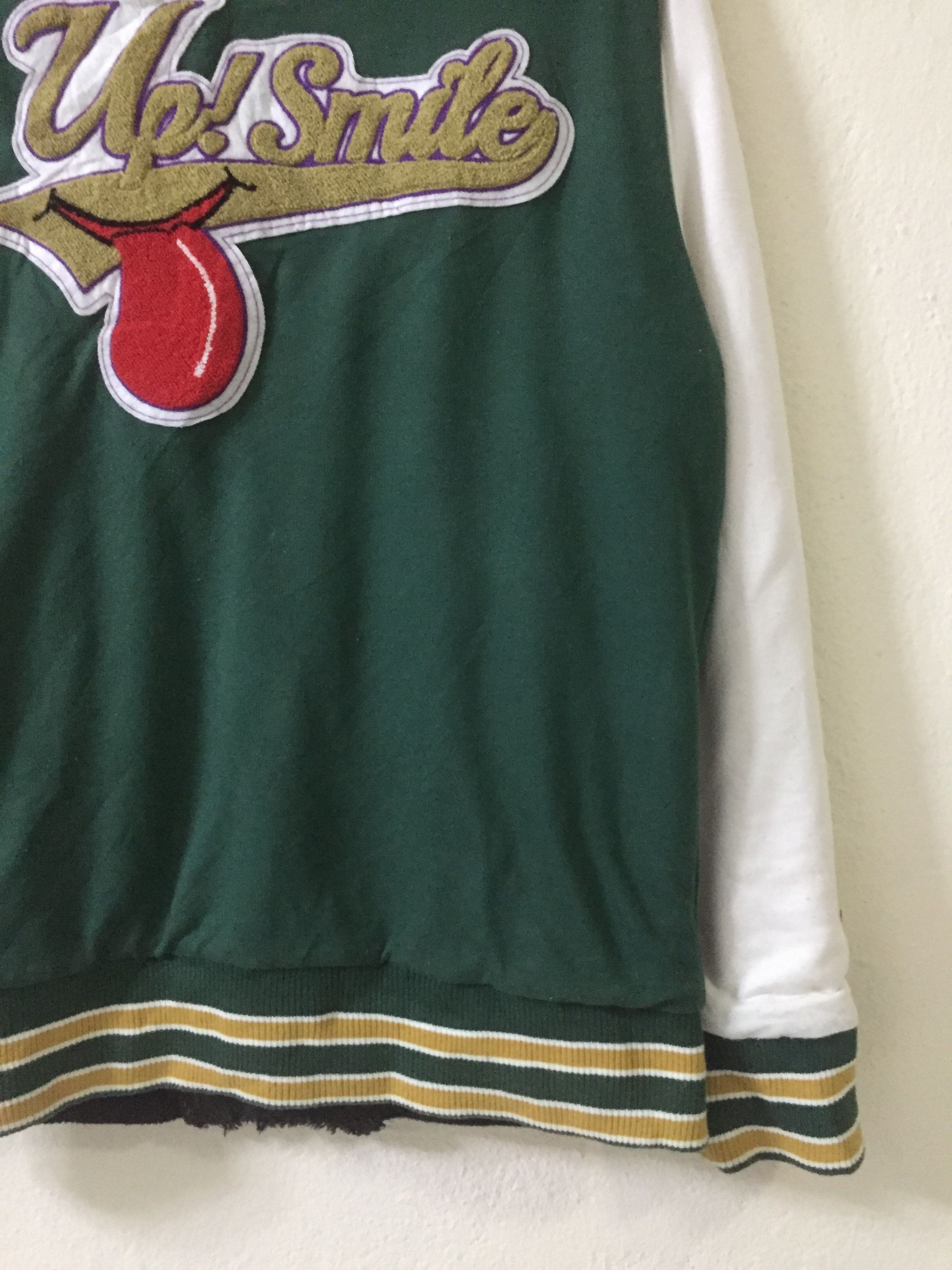 Other Up Smile Reversible Varsity Jacket Size US M / EU 48-50 / 2 - 2 Thumbnail