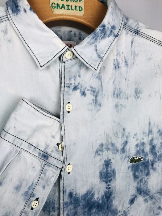 tie dye lacoste