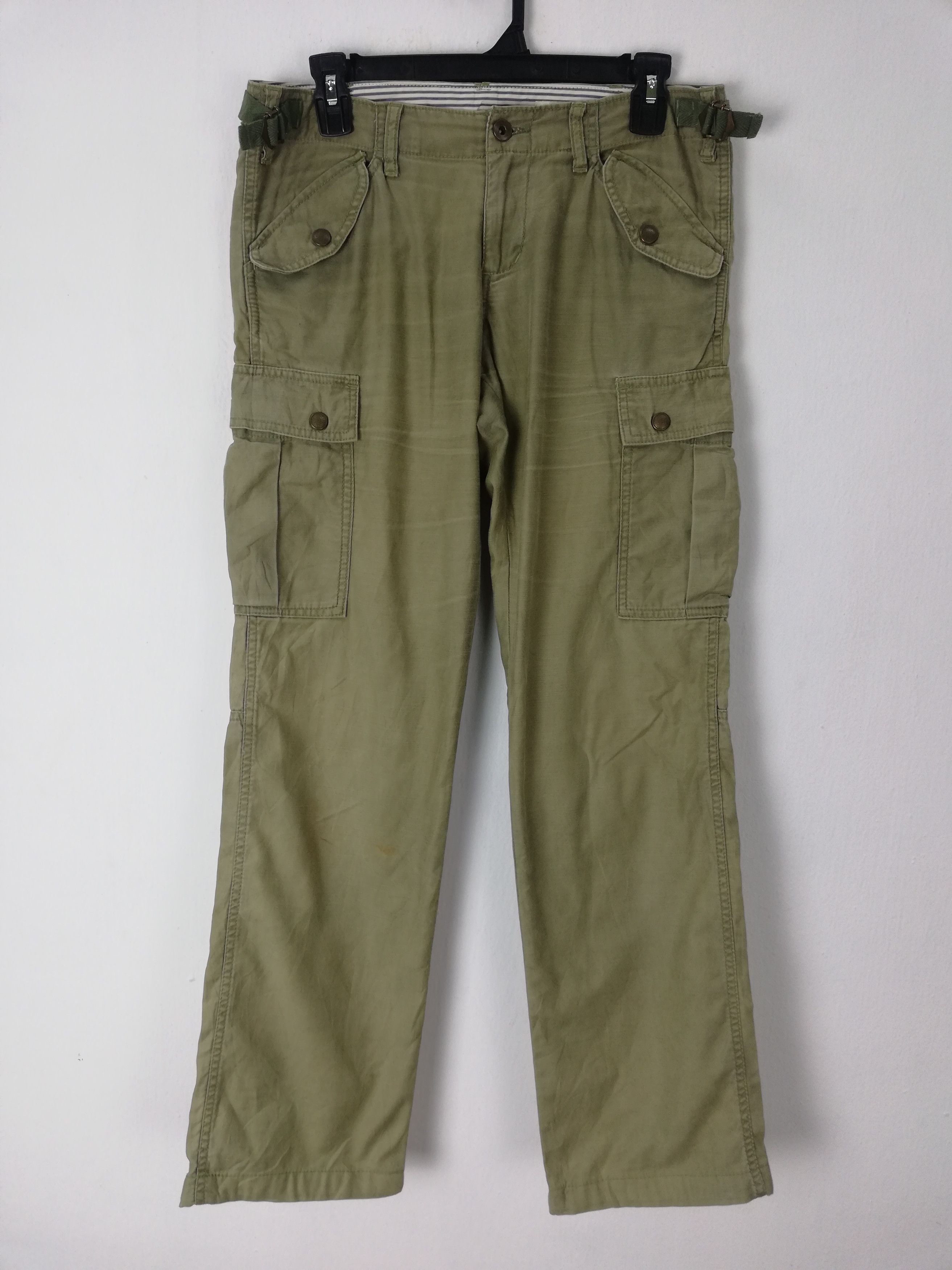 Green Lable Relaxing cargo tactical multipocket Pants