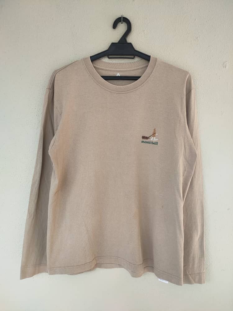 Japanese Brand Montbell long sleeve T Size US M / EU 48-50 / 2 - 2 Thumbnail
