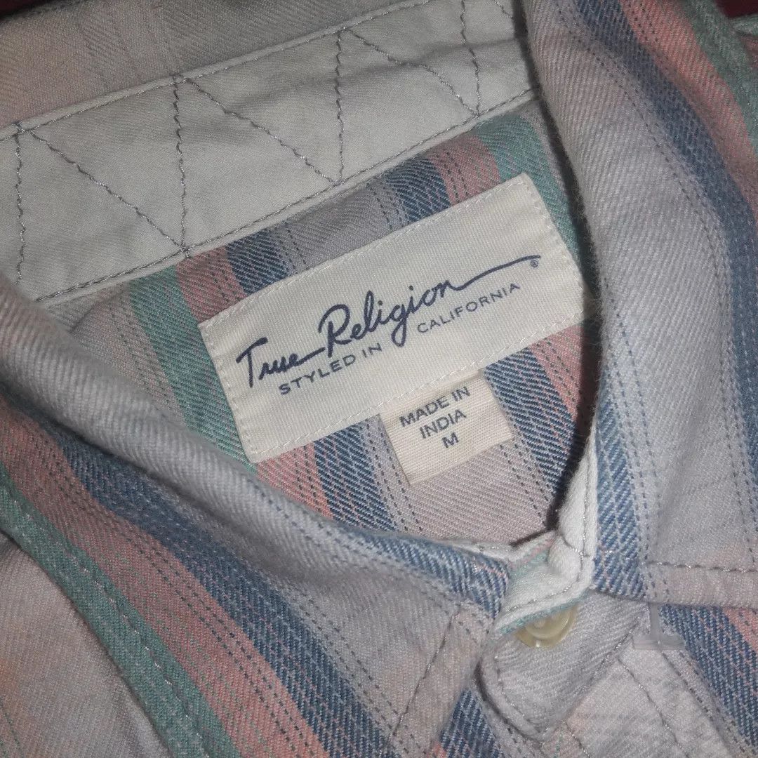 True Religion True Religion Plaid shirt women pastel Size M / US 6-8 / IT 42-44 - 4 Thumbnail