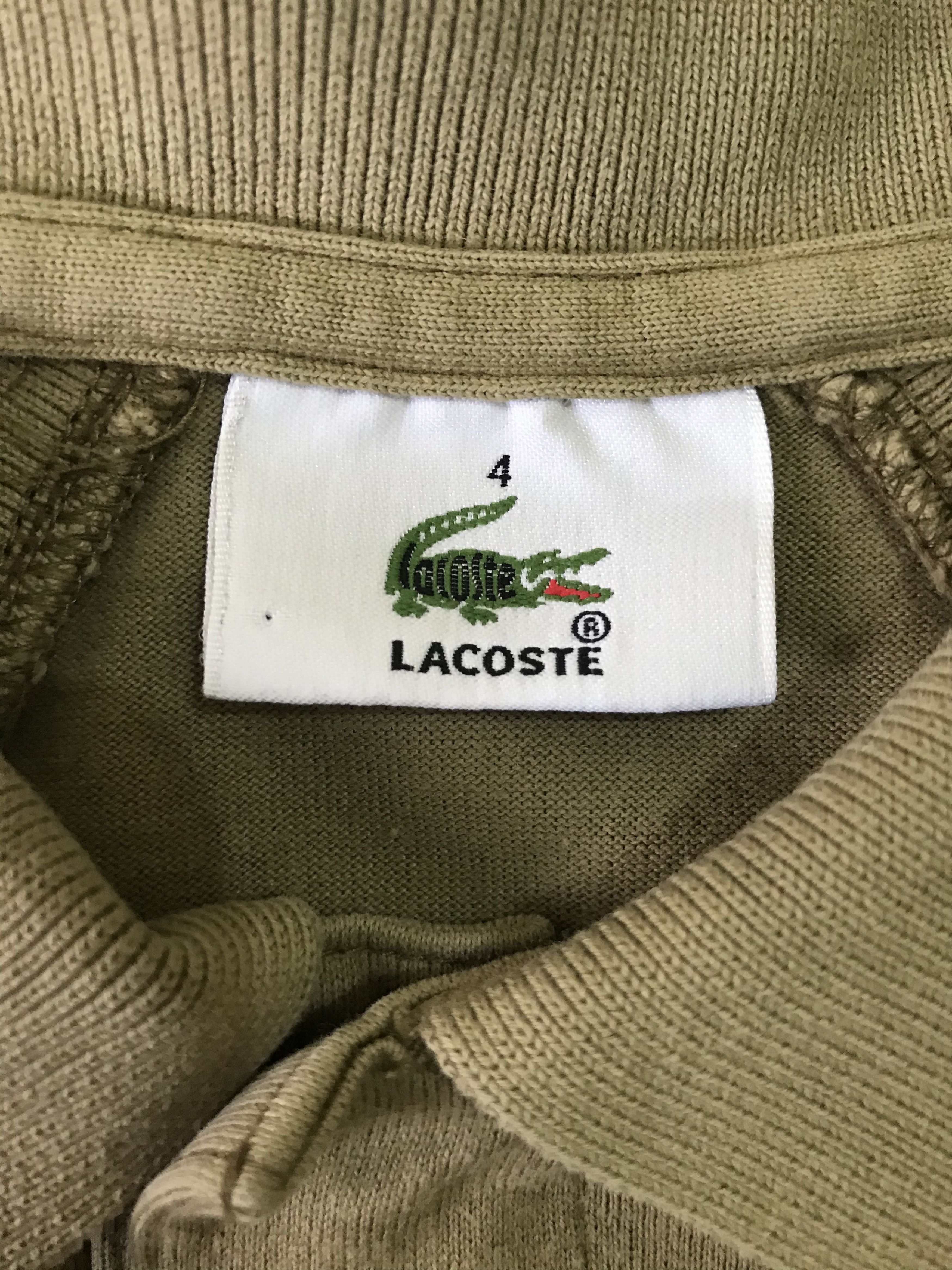 Japanese Brand Lacoste Polo Size US XL / EU 56 / 4 - 6 Thumbnail