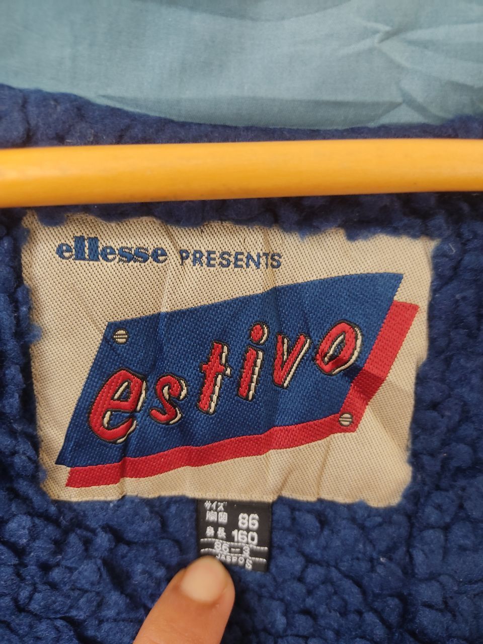 Ellesse × Japanese Brand ELLESSE ESTIVO BLUE SKI JACKET Size US L / EU 52-54 / 3 - 5 Thumbnail