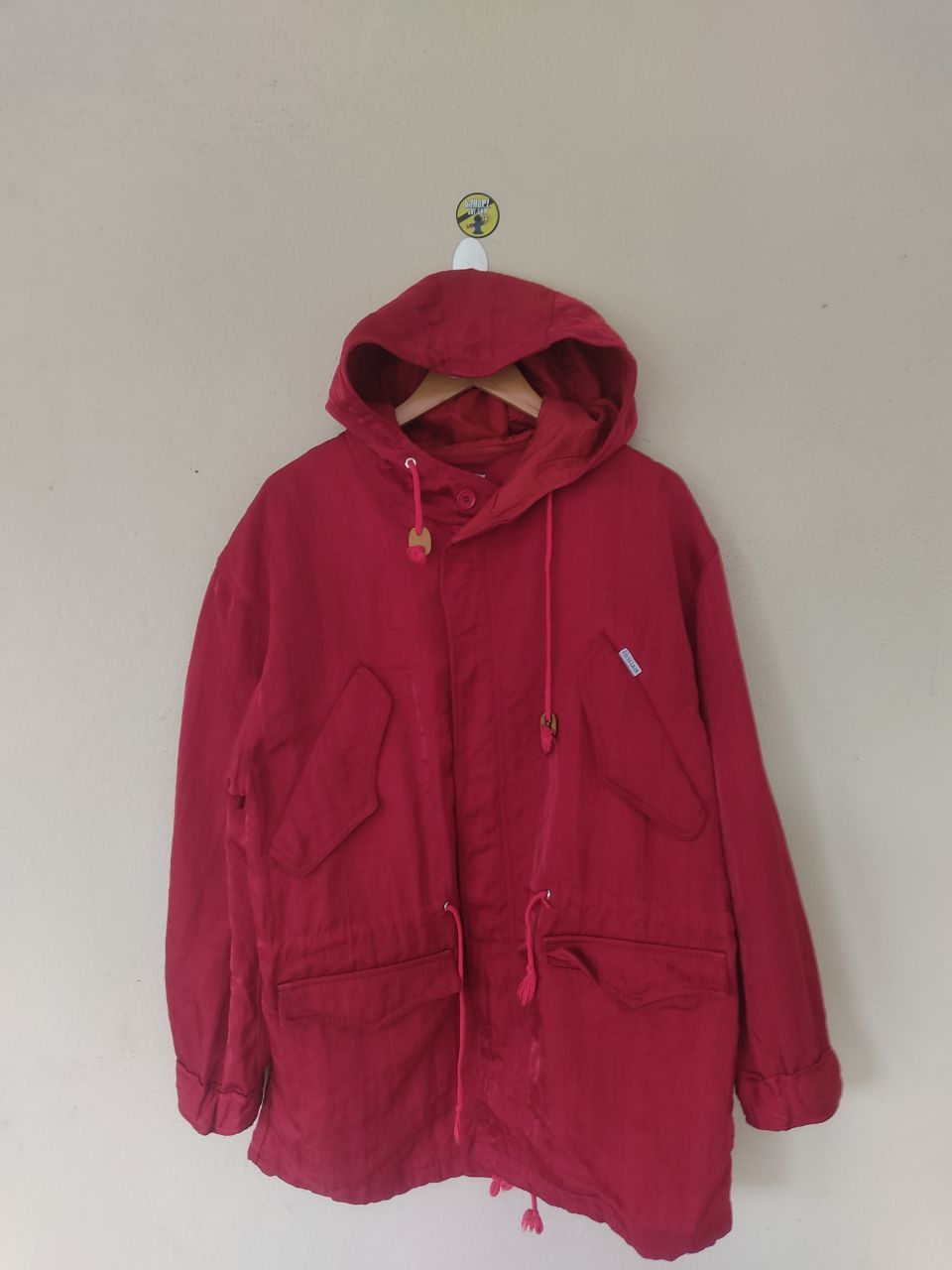 Japanese Brand VINTAGE MEN BATSU RED PARKAS RUGGED WEAR MADE IN JAPON Size US L / EU 52-54 / 3 - 3 Thumbnail