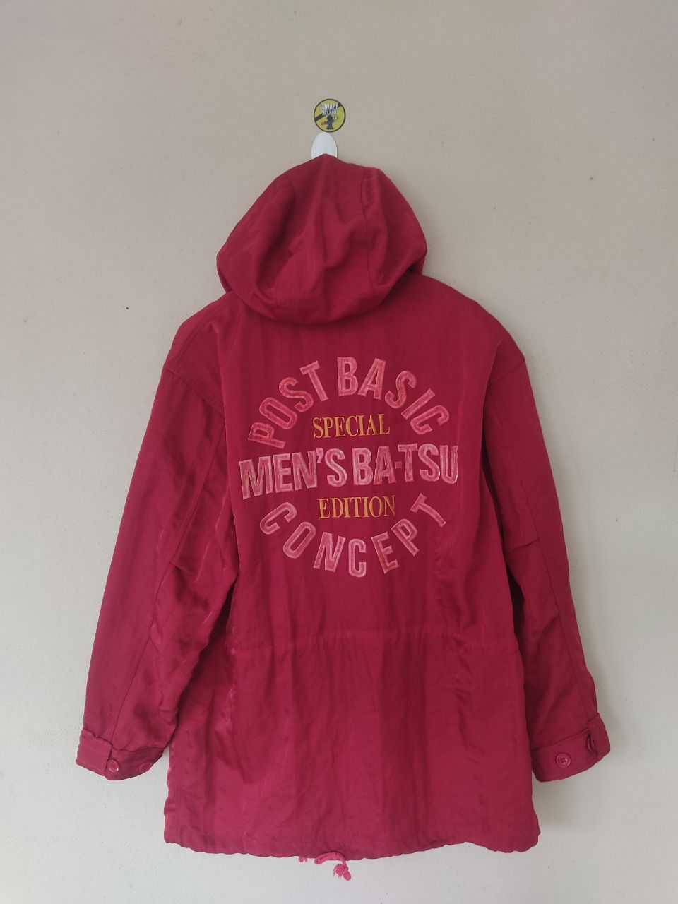 Japanese Brand VINTAGE MEN BATSU RED PARKAS RUGGED WEAR MADE IN JAPON Size US L / EU 52-54 / 3 - 1 Thumbnail