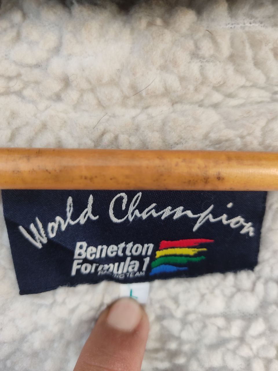 Benetton × Formula 1 × Vintage BENETTON FORMULA UNO INTERNATIONAL TEAM JACKET Size US L / EU 52-54 / 3 - 6 Thumbnail