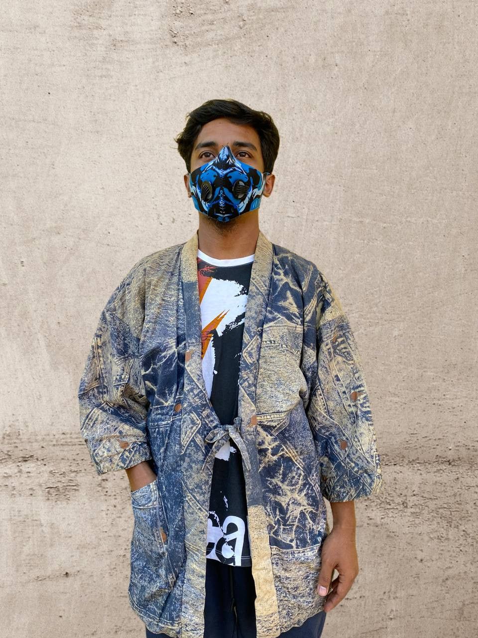 Japanese Brand VINTAGE WWII DOG FIGHT KIMONOS Size US M / EU 48-50 / 2 - 3 Thumbnail