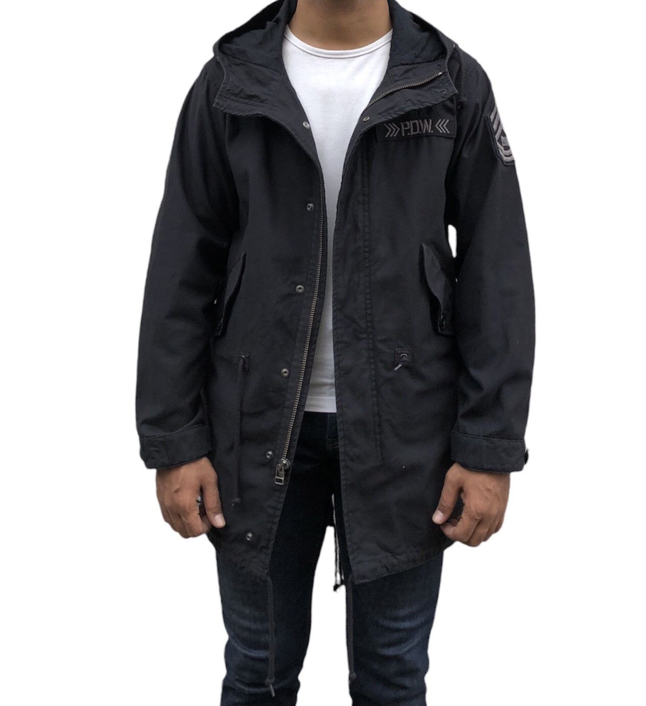 Avirex Avirex Cotton Light P.D.W Hooded Jacket Size US M / EU 48-50 / 2 - 6 Thumbnail