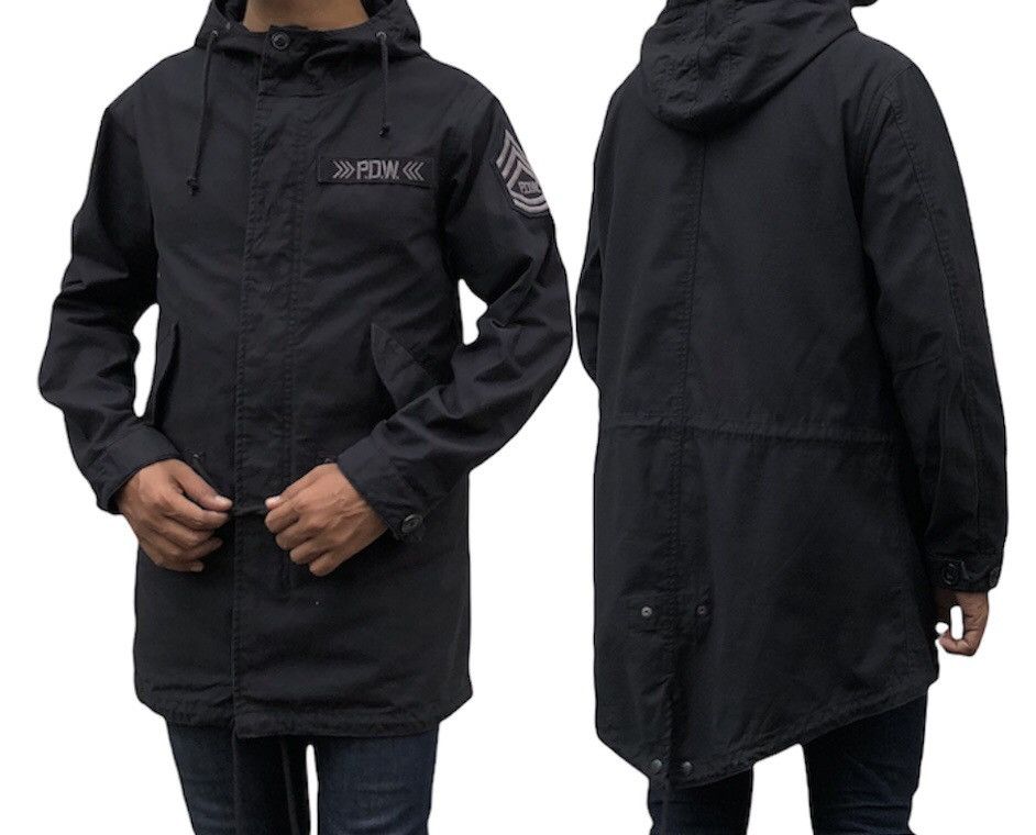 Avirex Avirex Cotton Light P.D.W Hooded Jacket Size US M / EU 48-50 / 2 - 2 Thumbnail