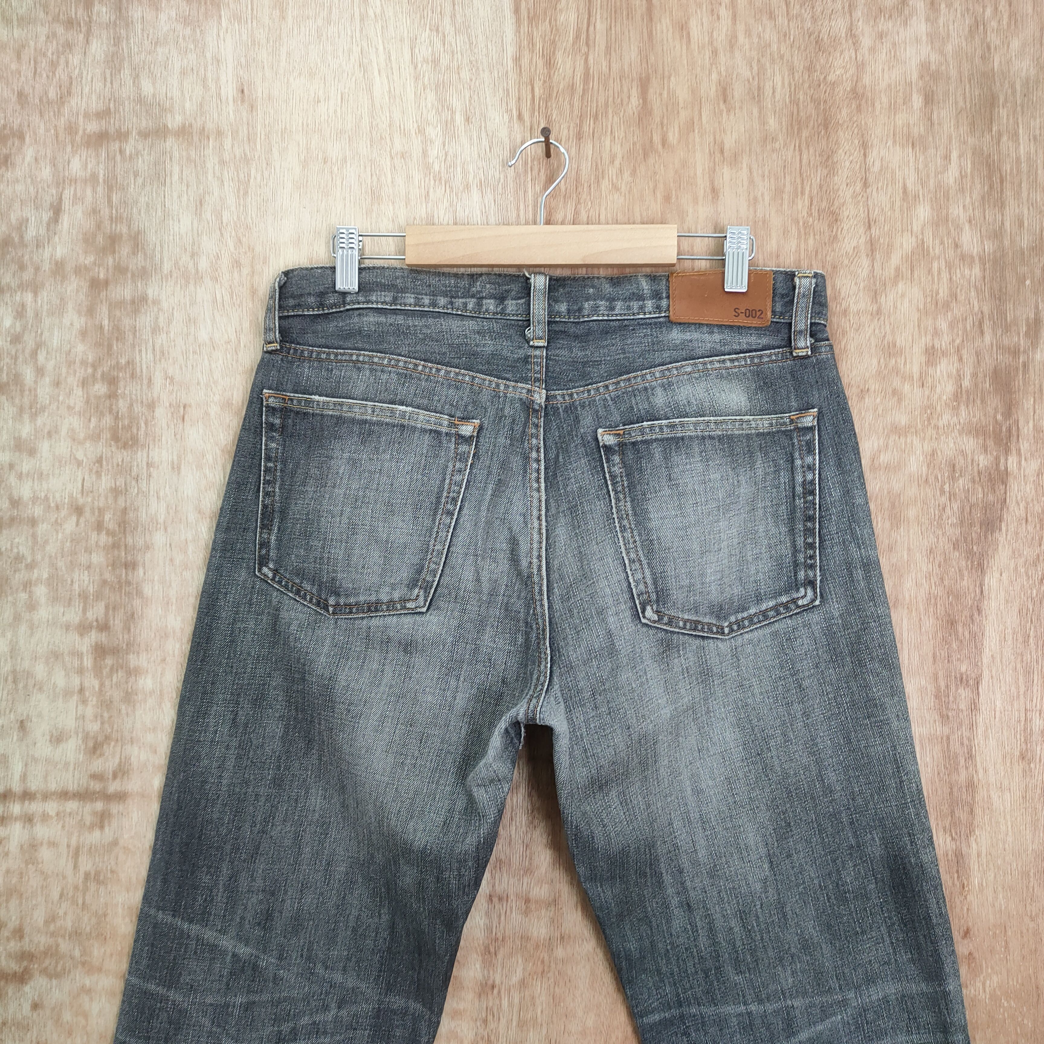 Japanese Brand VINTAGE JAPANESE FADED BLACK DENIM JEANS PANTS Size US 32 / EU 48 - 8 Thumbnail