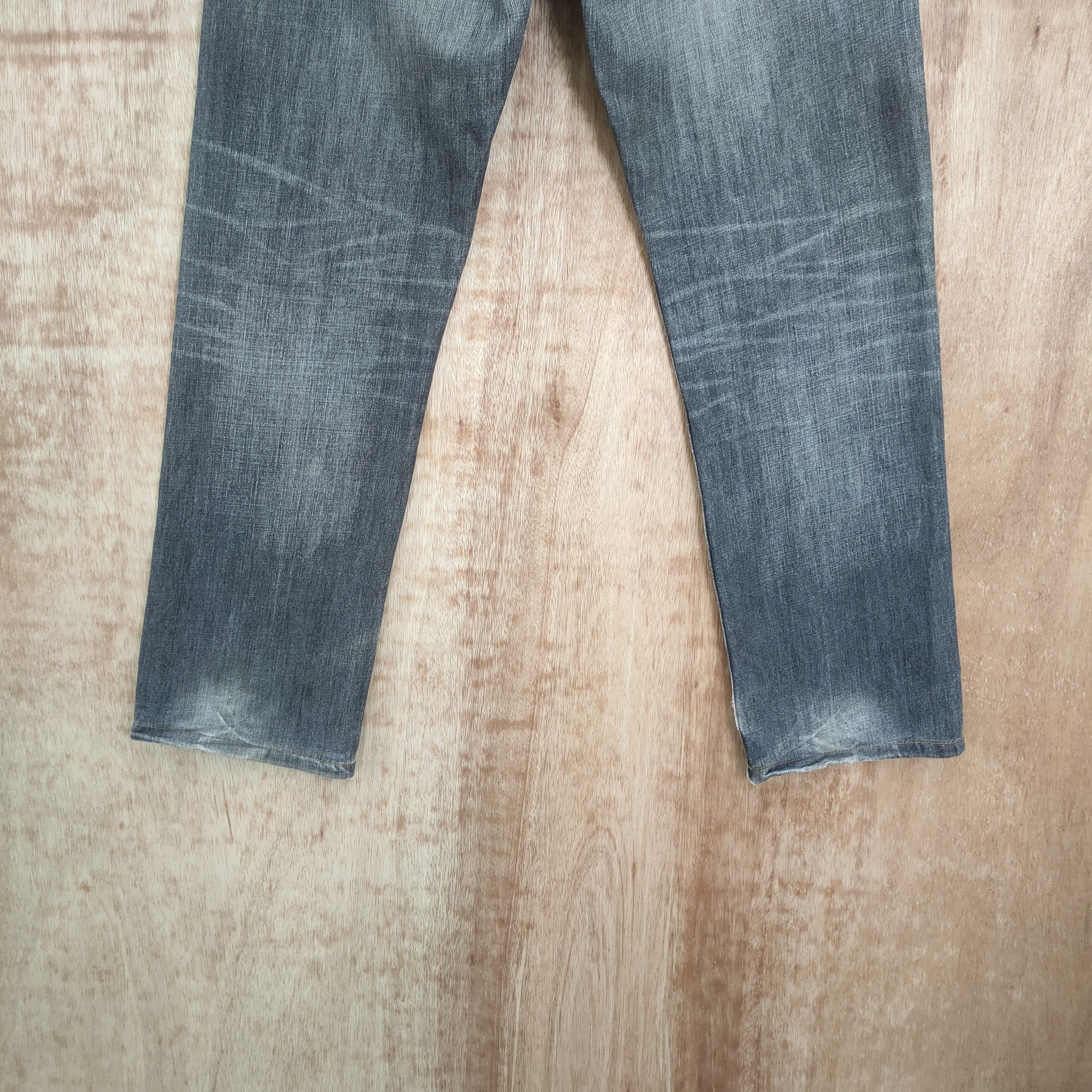 Japanese Brand VINTAGE JAPANESE FADED BLACK DENIM JEANS PANTS Size US 32 / EU 48 - 9 Thumbnail