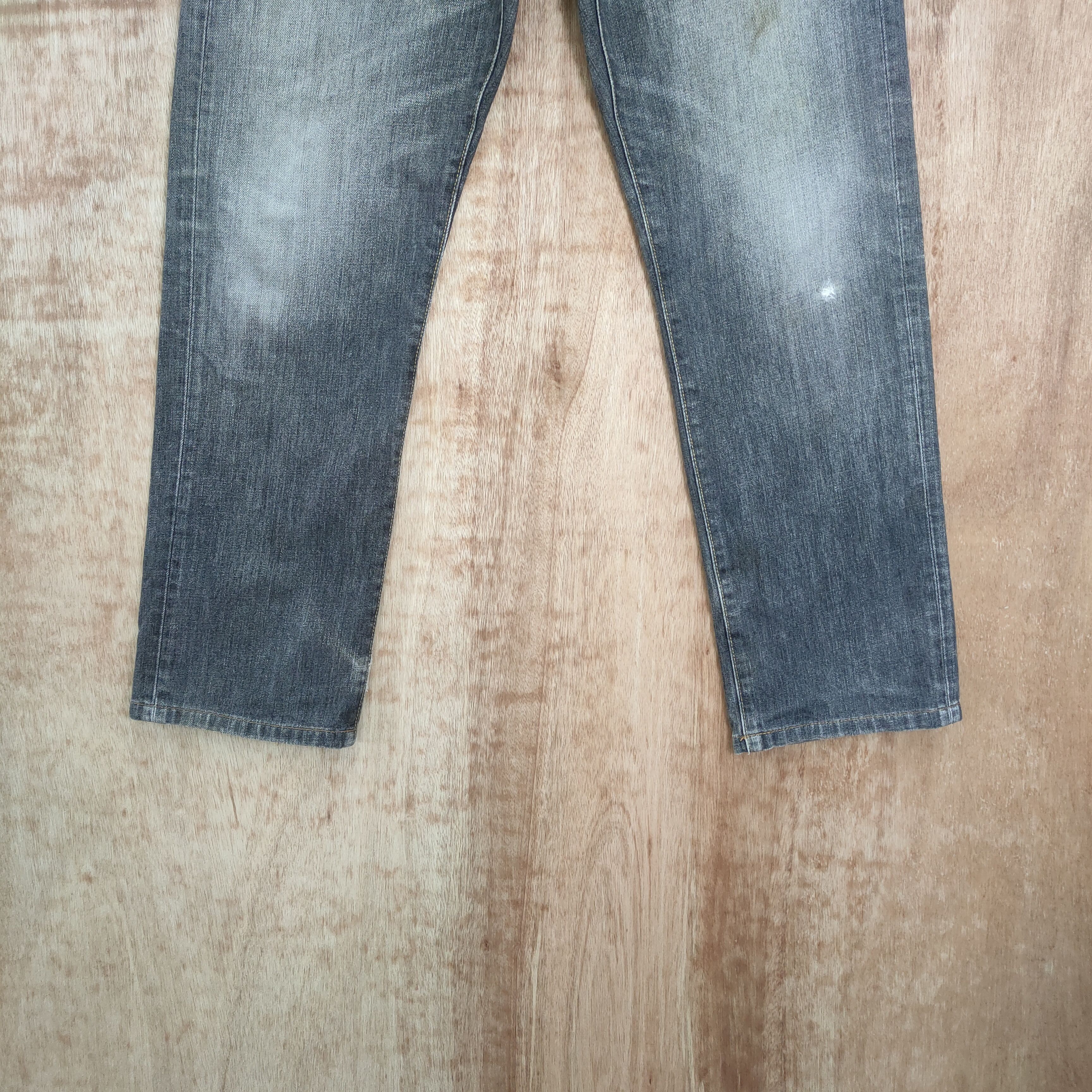 Japanese Brand VINTAGE JAPANESE FADED BLACK DENIM JEANS PANTS Size US 32 / EU 48 - 3 Thumbnail