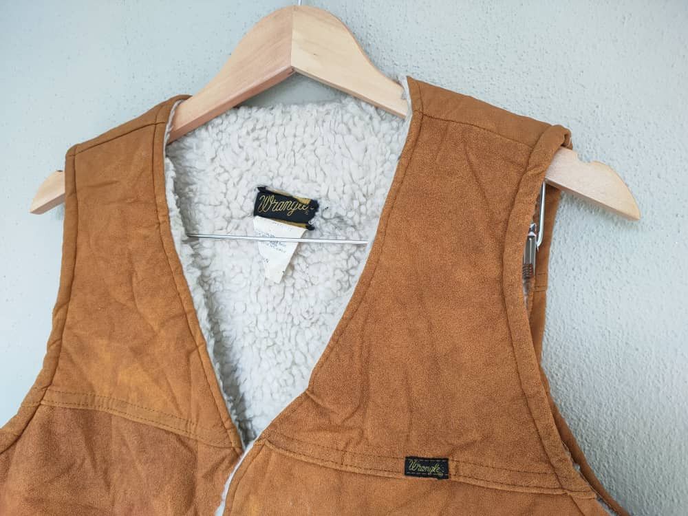 Vintage Vintage Wrangler Sherpa Vest Size US M / EU 48-50 / 2 - 3 Thumbnail