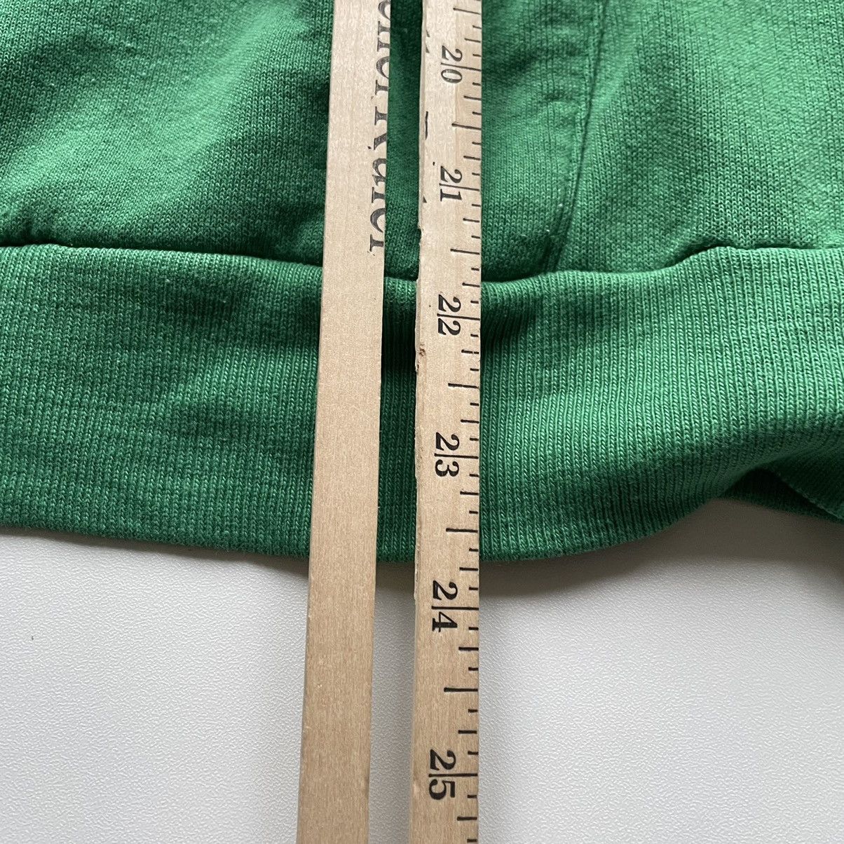 Other Vintage 1990s Russell Athletic Sun Faded Green Hoodie Small Size US S / EU 44-46 / 1 - 5 Thumbnail