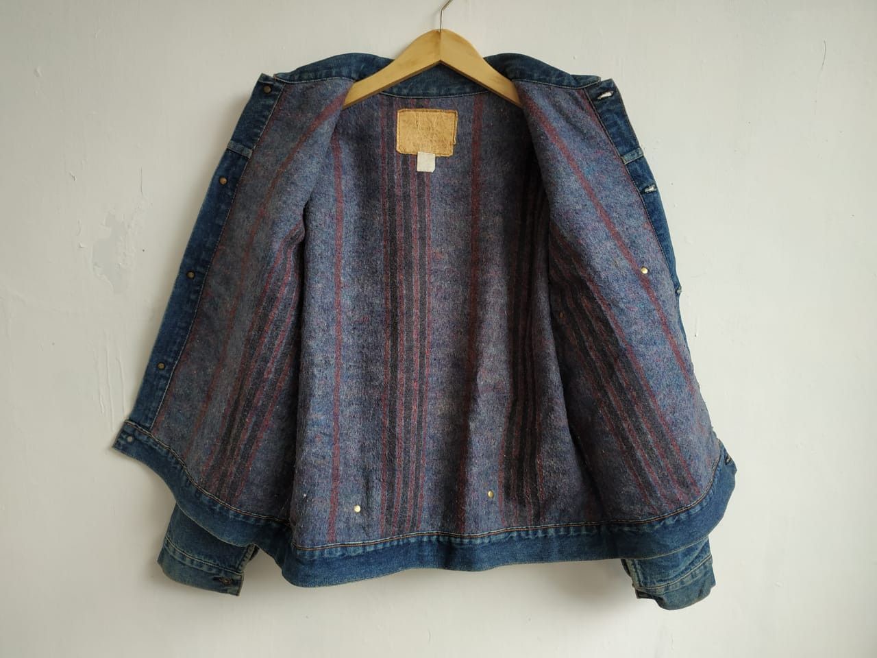 Sugar Cane 90'S Sugarcane Wool Lined Type I WWII Model Denim Jacket Size US M / EU 48-50 / 2 - 19 Thumbnail