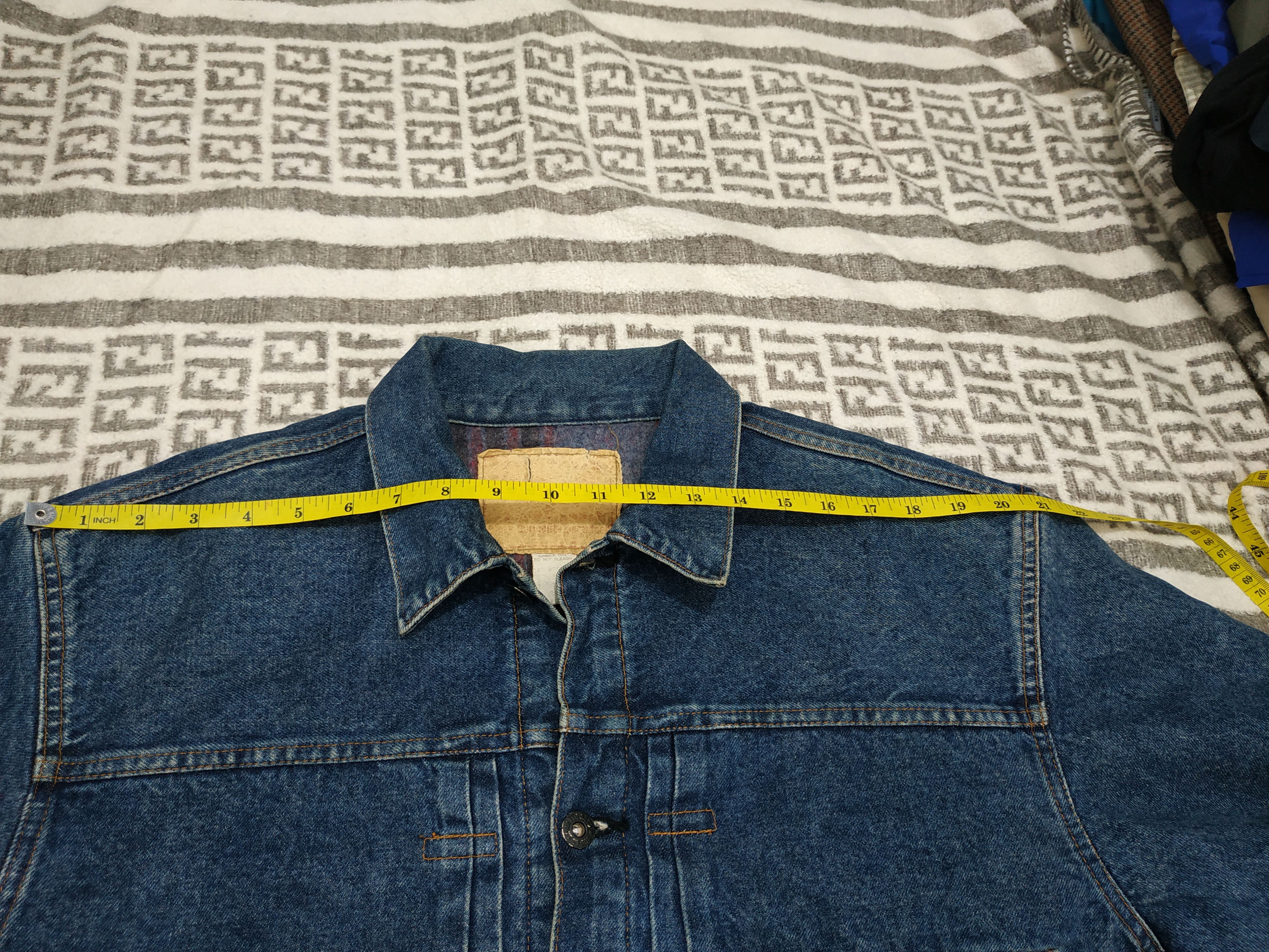 Sugar Cane 90'S Sugarcane Wool Lined Type I WWII Model Denim Jacket Size US M / EU 48-50 / 2 - 10 Thumbnail