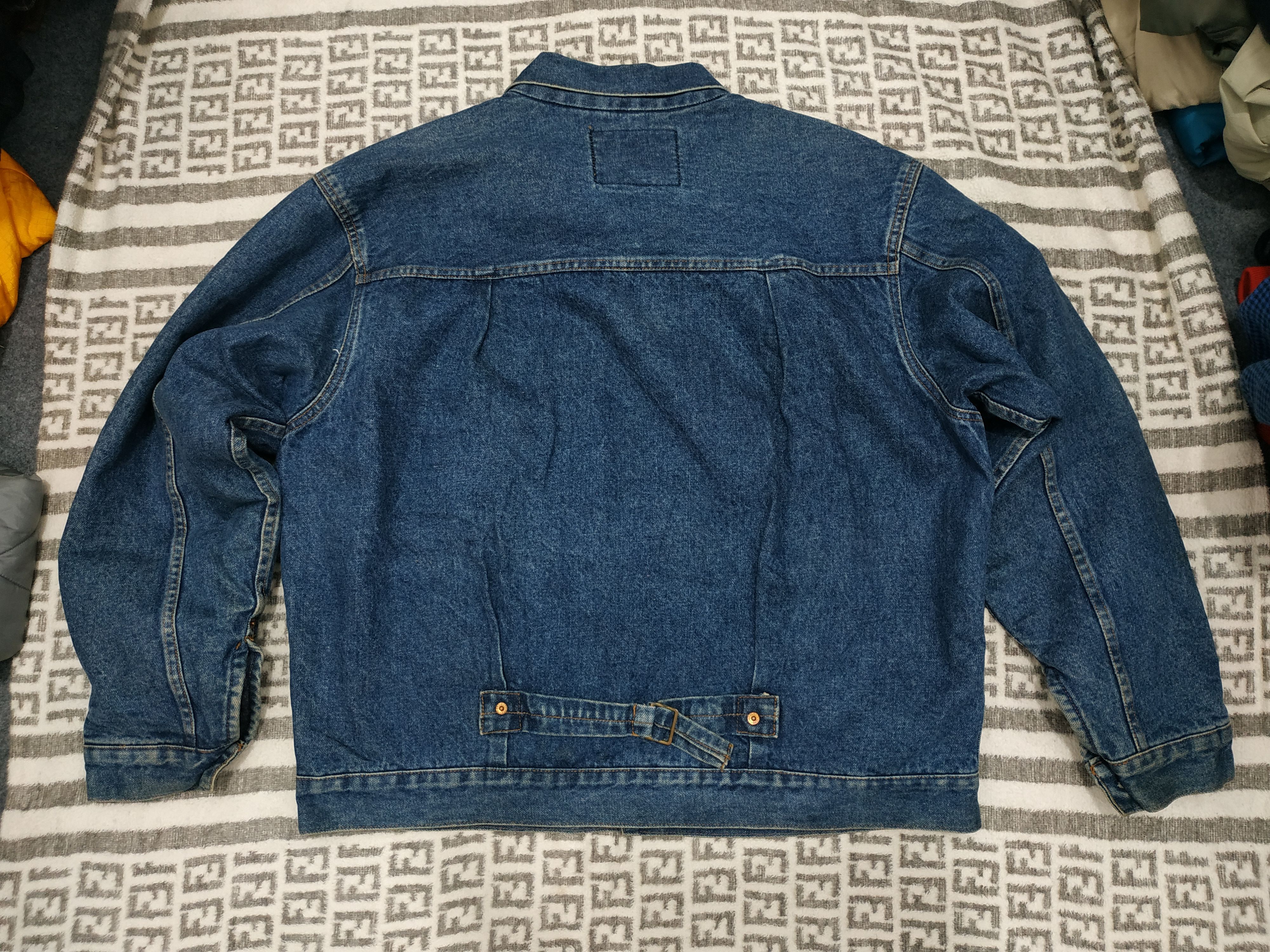 Sugar Cane 90'S Sugarcane Wool Lined Type I WWII Model Denim Jacket Size US M / EU 48-50 / 2 - 6 Thumbnail