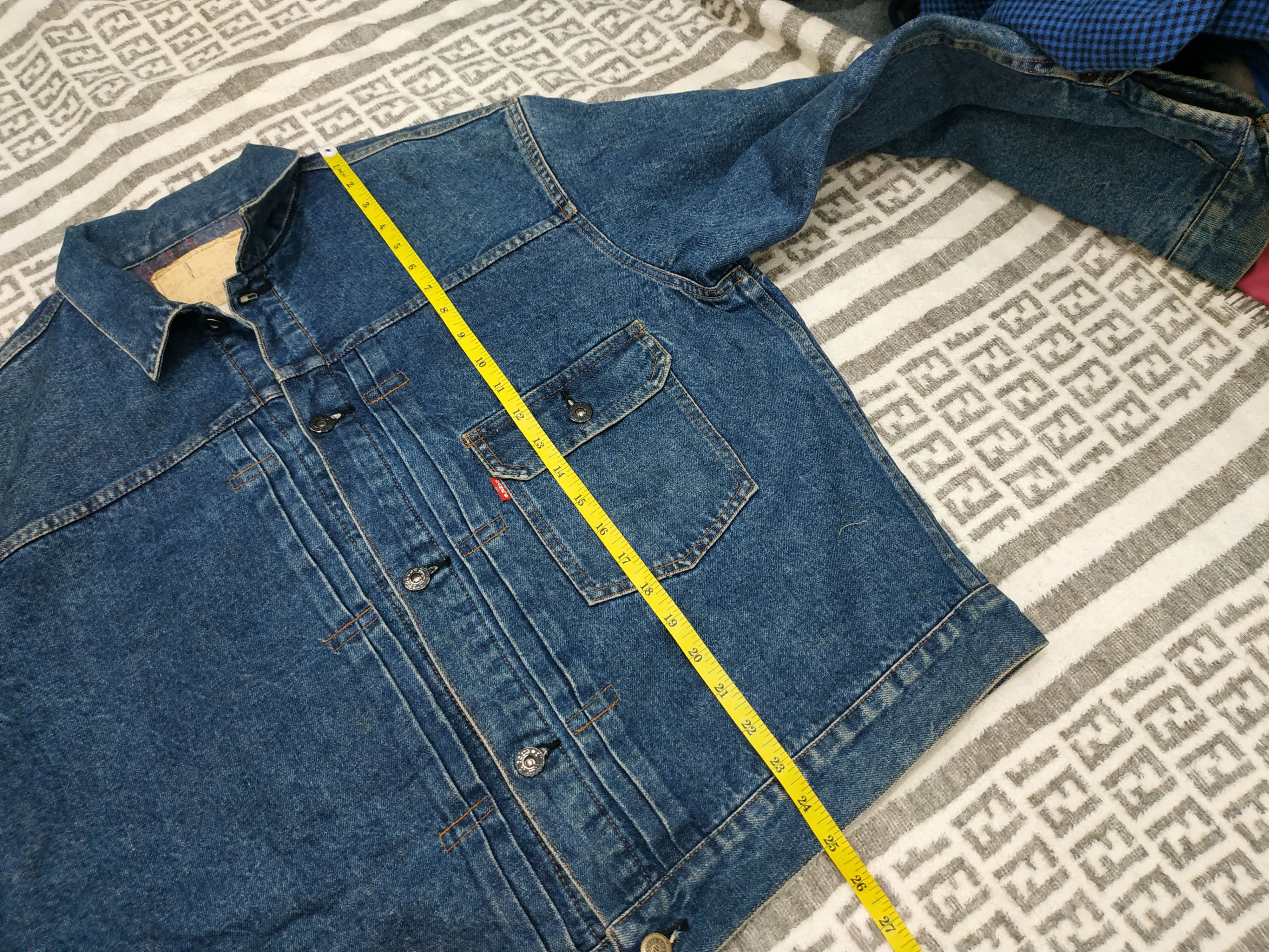 Sugar Cane 90'S Sugarcane Wool Lined Type I WWII Model Denim Jacket Size US M / EU 48-50 / 2 - 11 Thumbnail