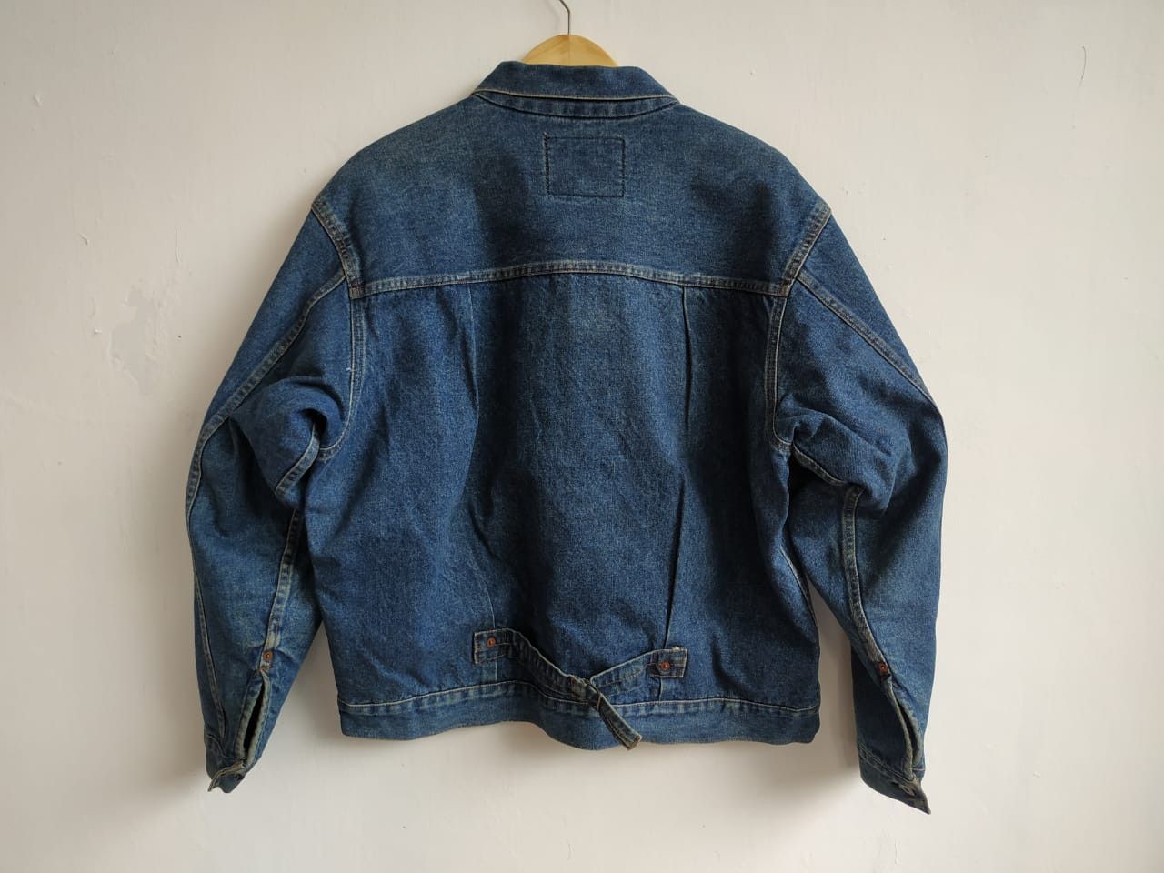 Sugar Cane 90'S Sugarcane Wool Lined Type I WWII Model Denim Jacket Size US M / EU 48-50 / 2 - 14 Thumbnail