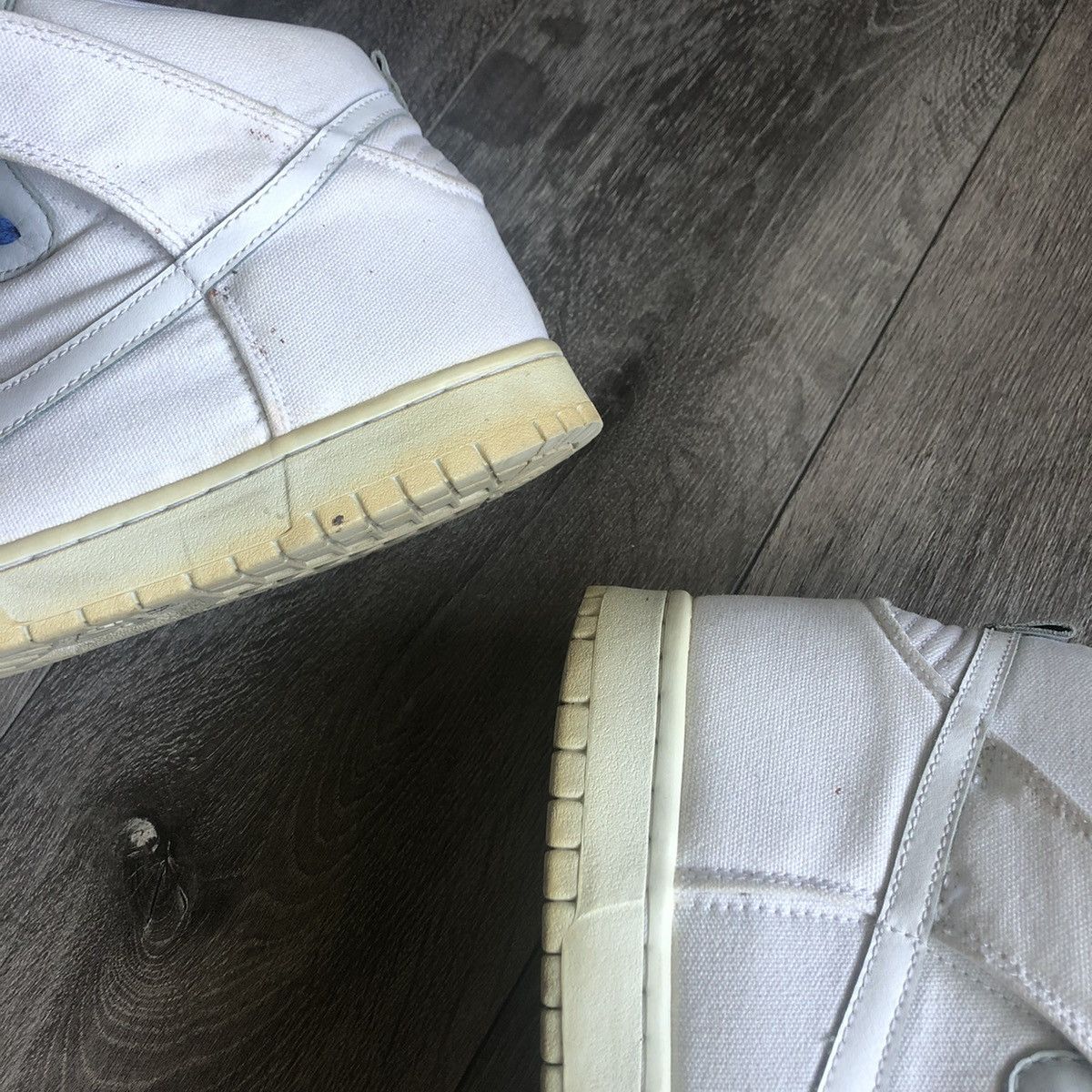 Nike Vintage Nike Dunk High White Shoes 2012 317982-125 Size US 10.5 / EU 43-44 - 6 Thumbnail