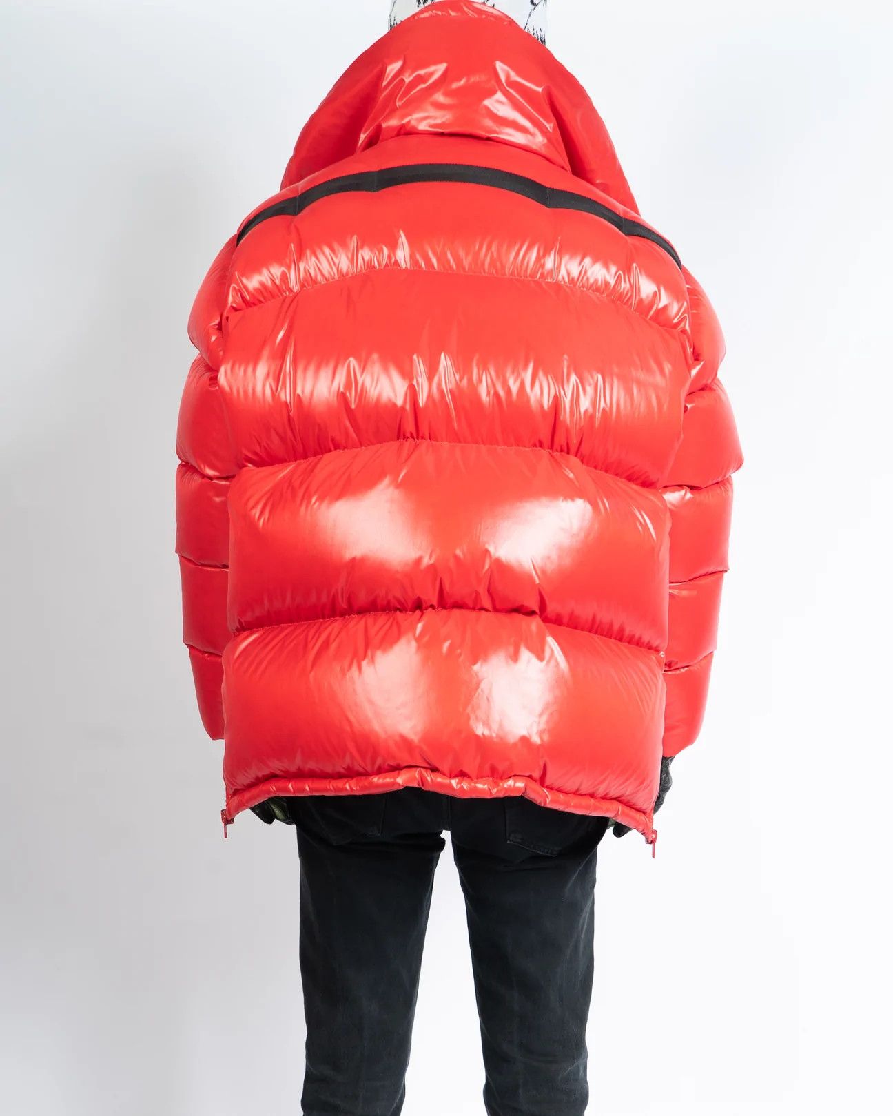 Calvin Klein 205W39NYC × Raf Simons Red Oversized Puffer Jacket Size US M / EU 48-50 / 2 - 10 Thumbnail