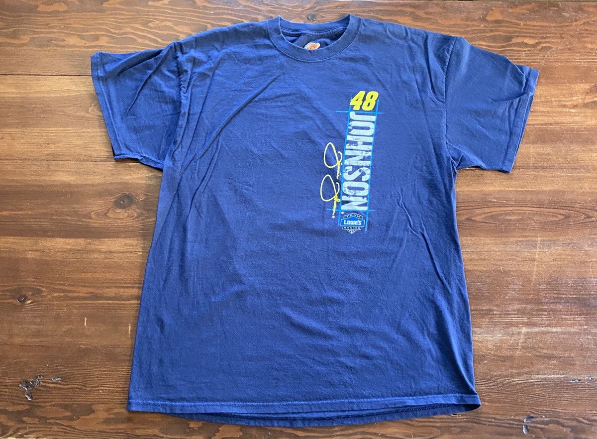 NASCAR 2008 Jimmie Johnson NASCAR Winners Circle Tee Size US XXL / EU 58 / 5 - 6 Thumbnail