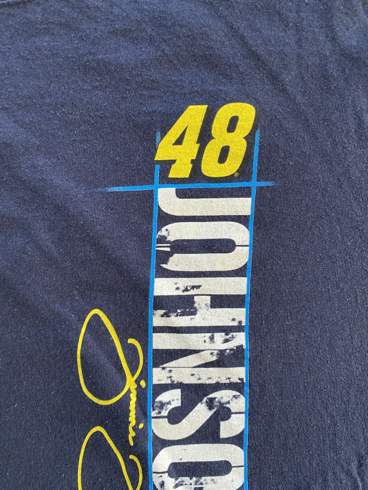 NASCAR 2008 Jimmie Johnson NASCAR Winners Circle Tee Size US XXL / EU 58 / 5 - 8 Thumbnail