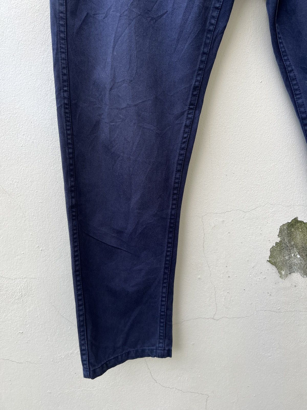 Bleu De Paname Fade French Indigo Blue de Paname France Cropped Work Pant Size US 31 - 9 Thumbnail