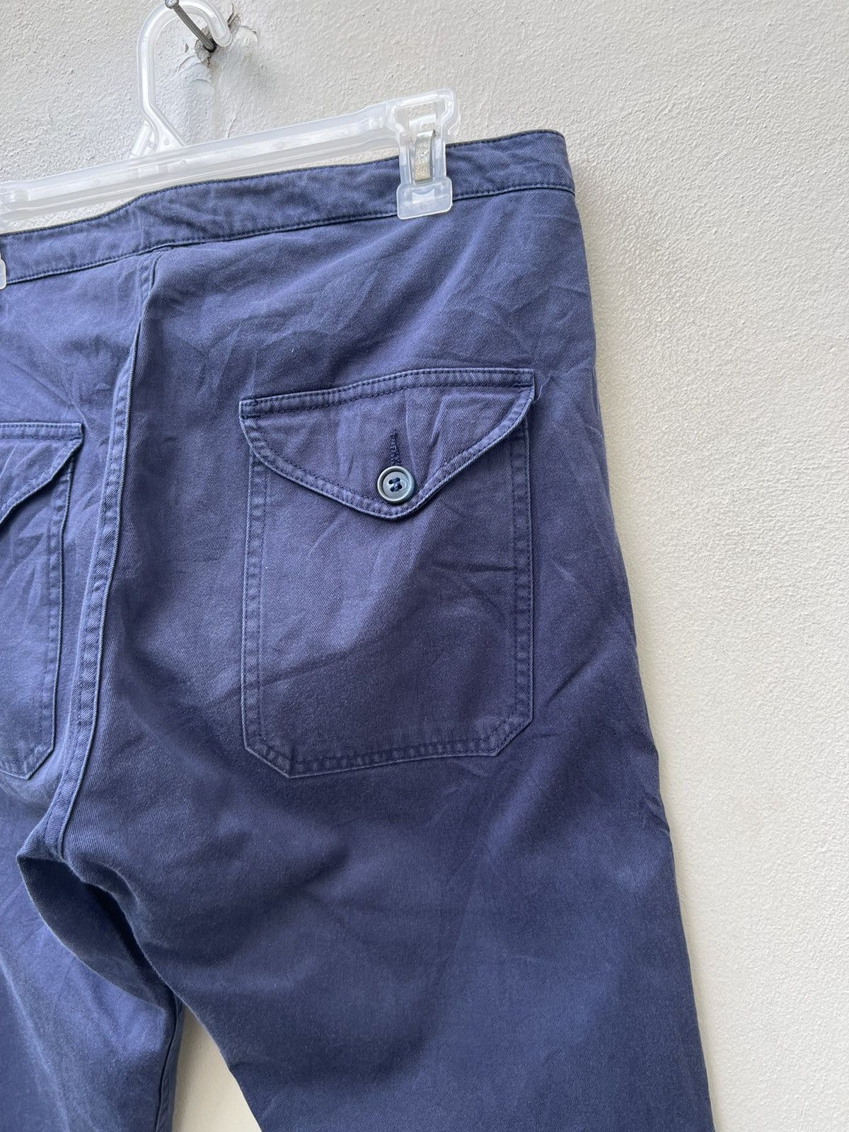 Bleu De Paname Fade French Indigo Blue de Paname France Cropped Work Pant Size US 31 - 16 Thumbnail