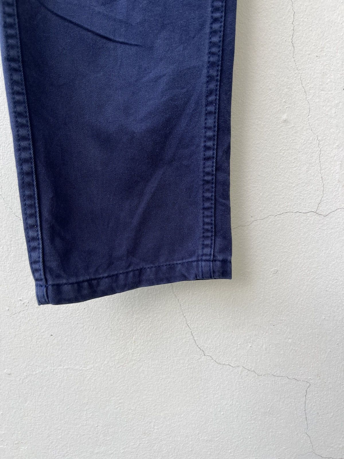 Bleu De Paname Fade French Indigo Blue de Paname France Cropped Work Pant Size US 31 - 10 Thumbnail