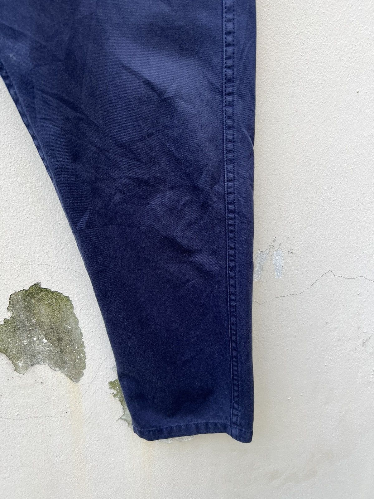 Bleu De Paname Fade French Indigo Blue de Paname France Cropped Work Pant Size US 31 - 12 Thumbnail