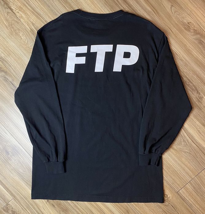 Fuck The Population FTP Logo Longsleeve | Grailed