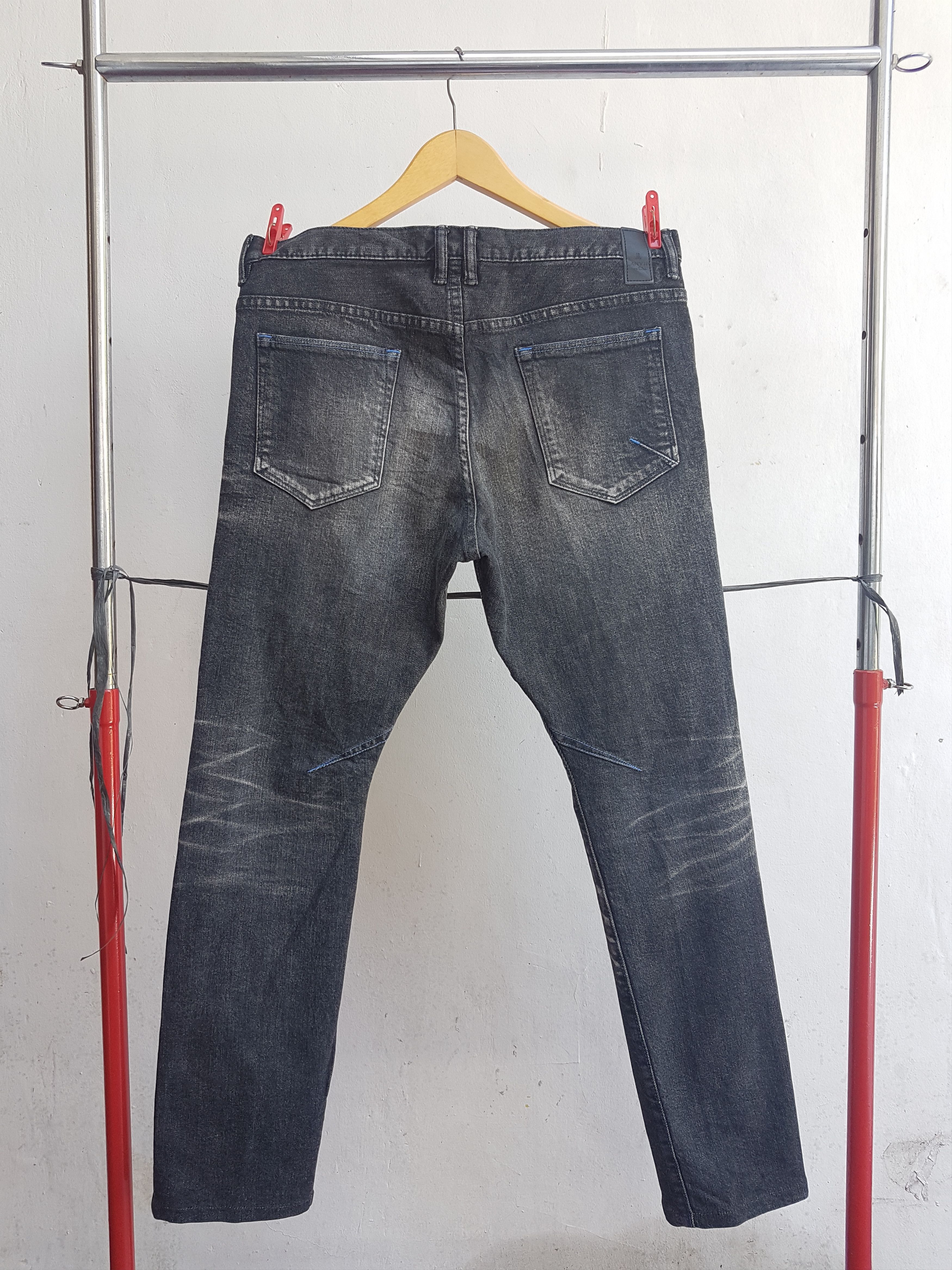 Lanvin Lanvin Distressed Slimfit Stretch Biker Jeans Size US 32 / EU 48 - 3 Thumbnail
