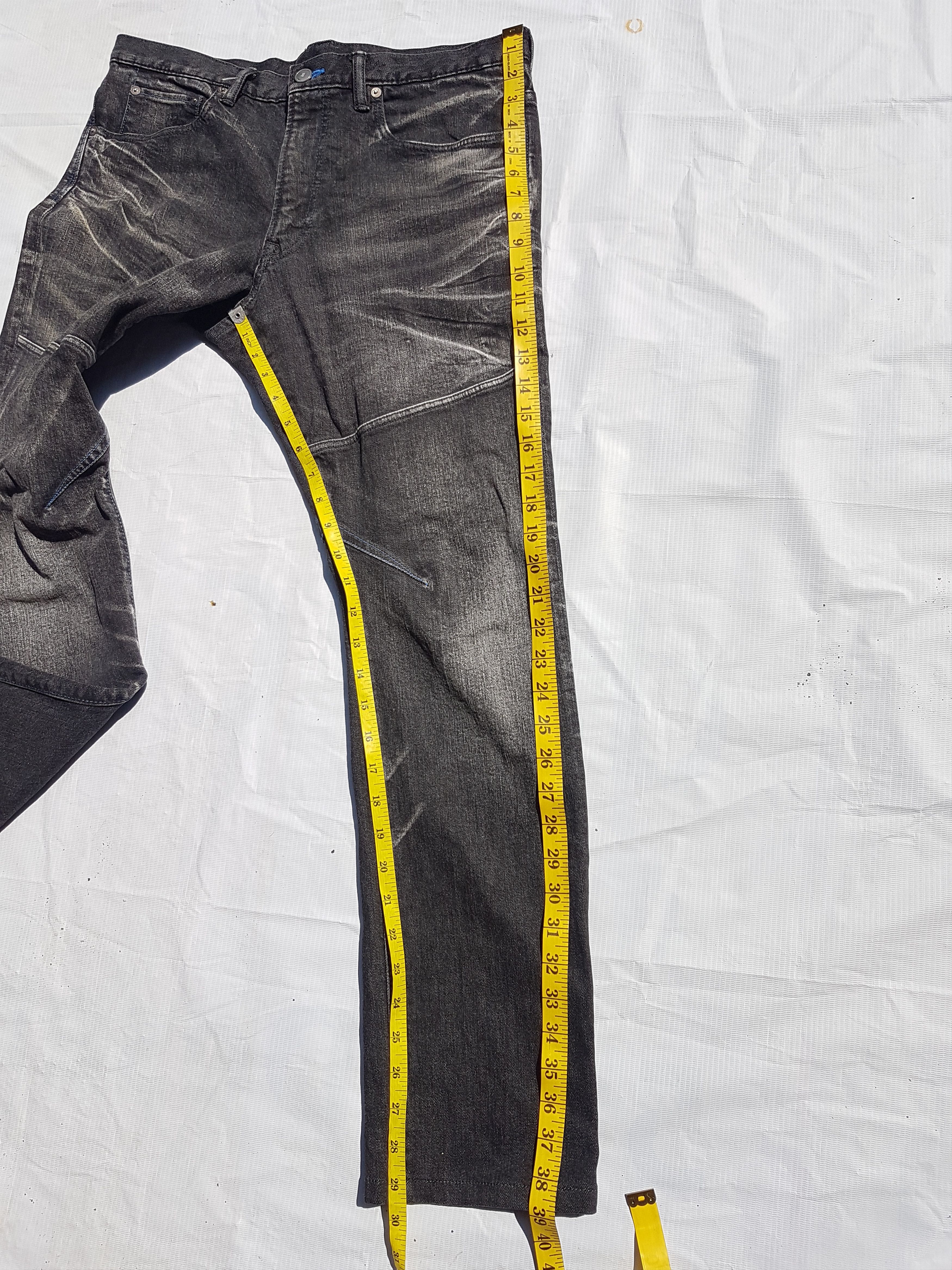 Lanvin Lanvin Distressed Slimfit Stretch Biker Jeans Size US 32 / EU 48 - 10 Thumbnail