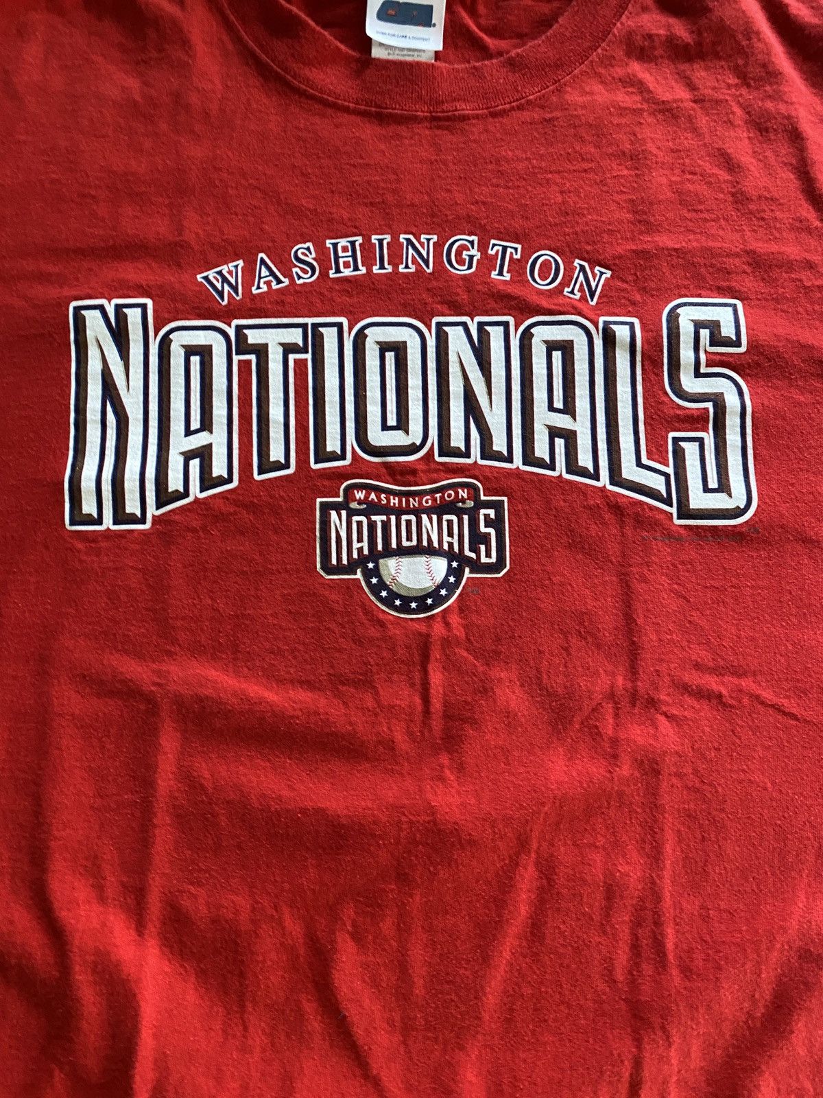 CSA Vintage 2005 Y2K Washington Nationals CSA MLB Inaugural Tee Size US XL / EU 56 / 4 - 2 Thumbnail
