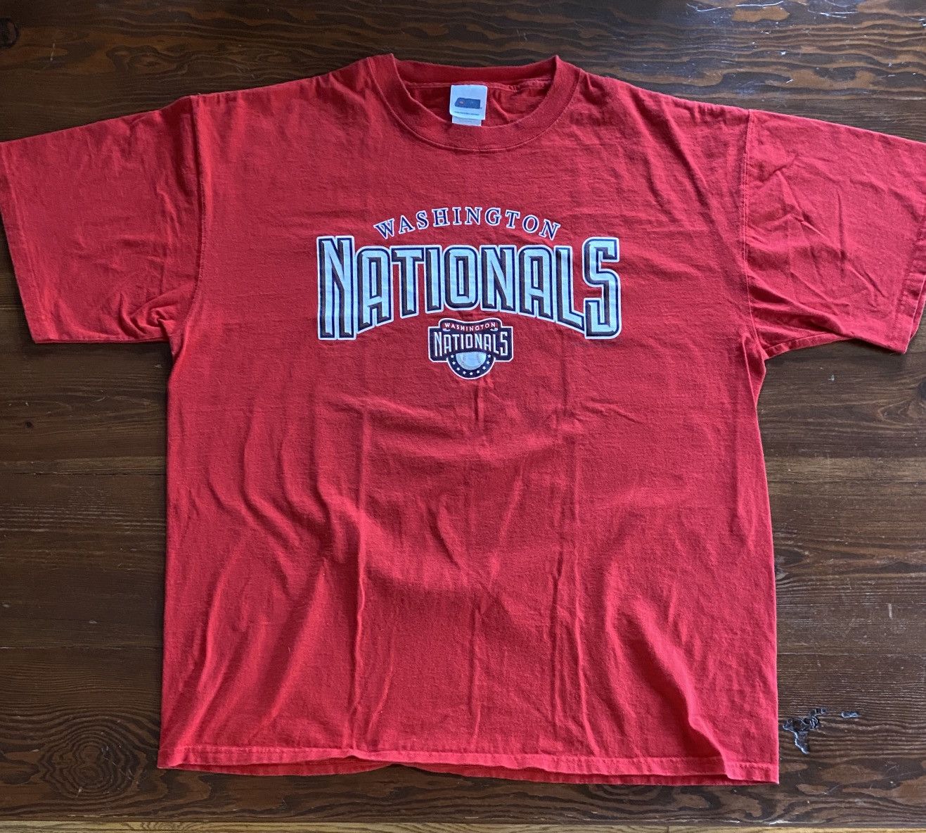 CSA Vintage 2005 Y2K Washington Nationals CSA MLB Inaugural Tee Size US XL / EU 56 / 4 - 1 Thumbnail
