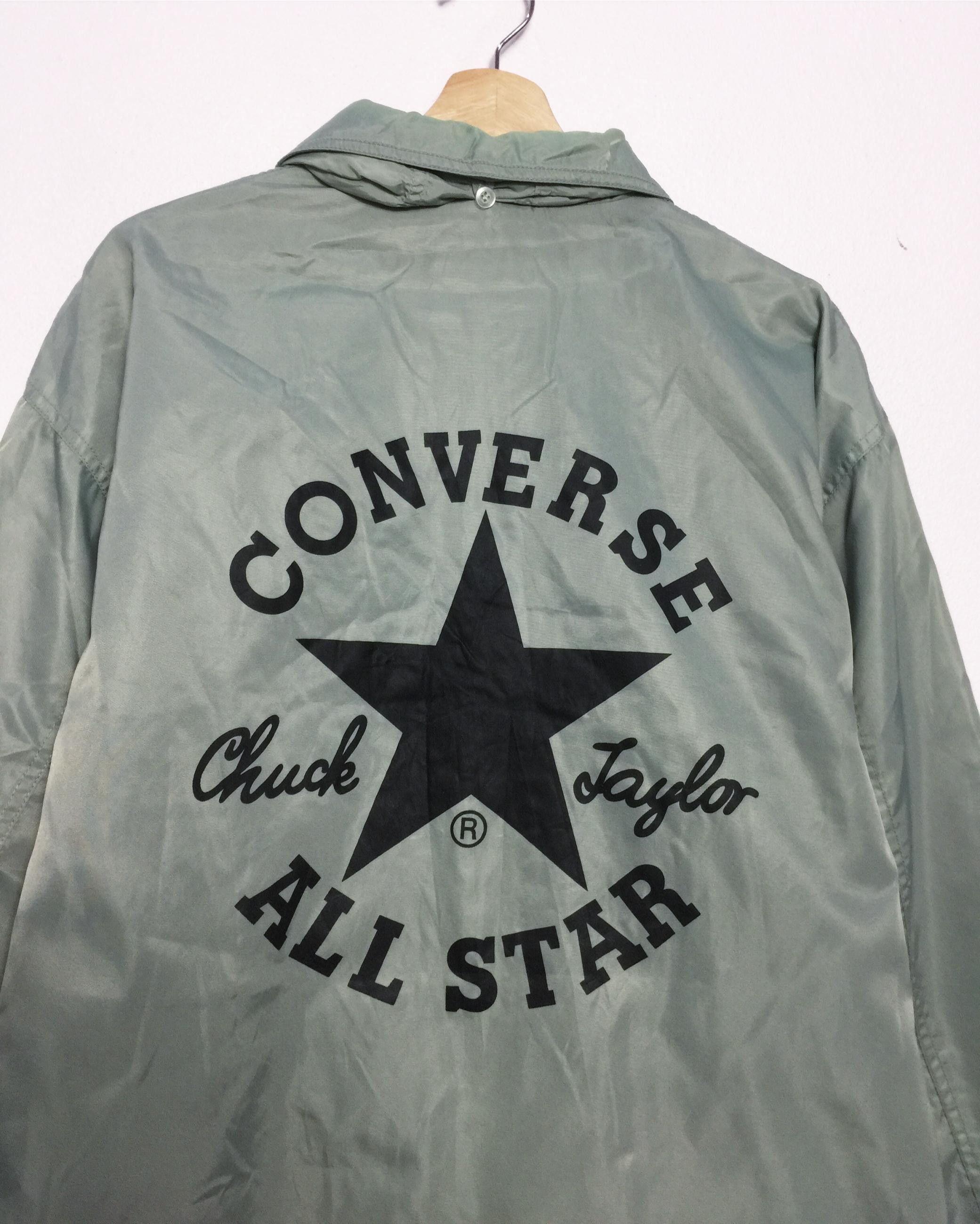 Converse Rare Vintage Converse All Star Chuck Taylor Button Jacket Size US XL / EU 56 / 4 - 8 Thumbnail