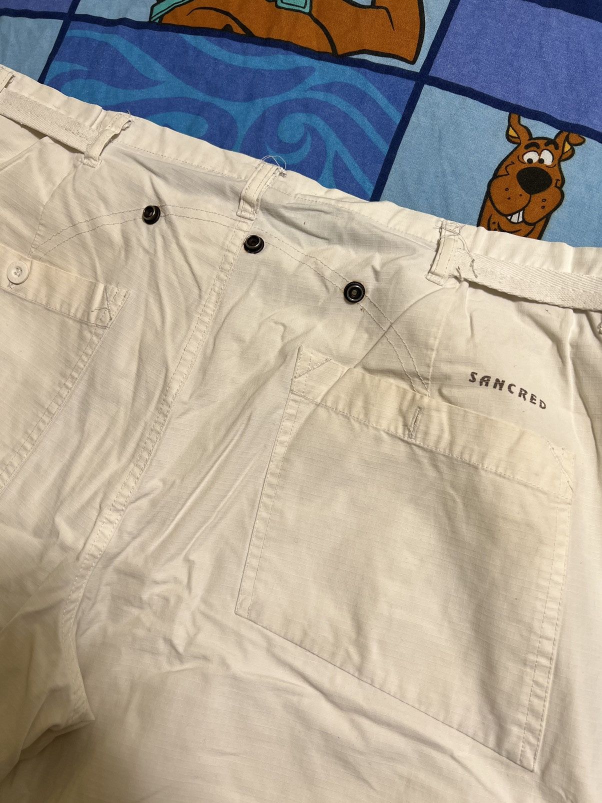 Vintage ***FINAL DROP***RARE 90s RIPSTOP TECHNICAL CARGO SHORT 36-38 Size US 38 / EU 54 - 14 Thumbnail