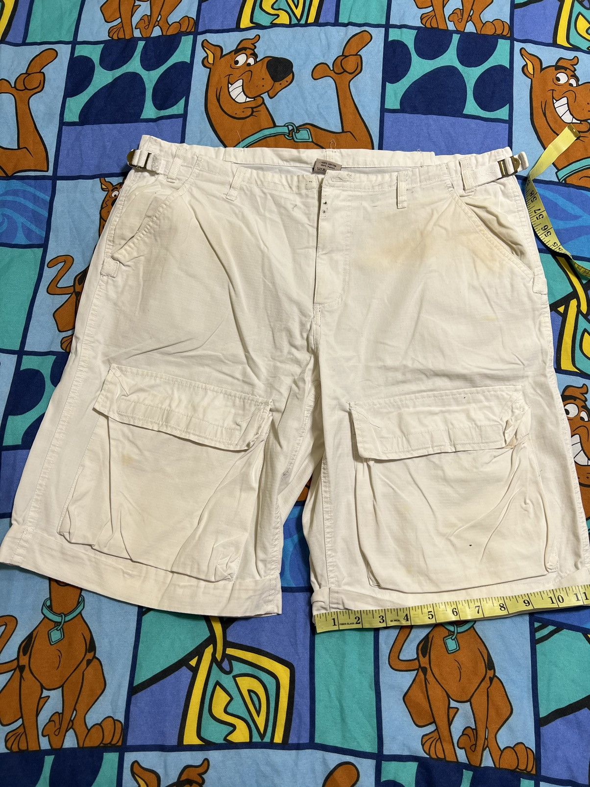 Vintage ***FINAL DROP***RARE 90s RIPSTOP TECHNICAL CARGO SHORT 36-38 Size US 38 / EU 54 - 1 Thumbnail