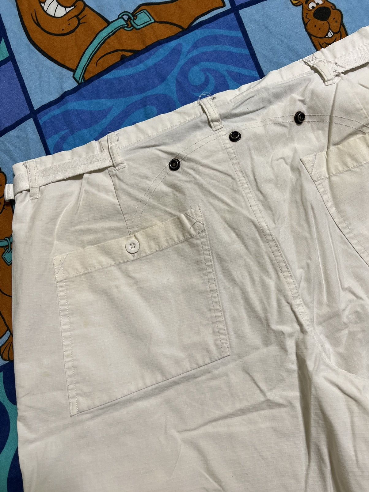 Vintage ***FINAL DROP***RARE 90s RIPSTOP TECHNICAL CARGO SHORT 36-38 Size US 38 / EU 54 - 15 Thumbnail