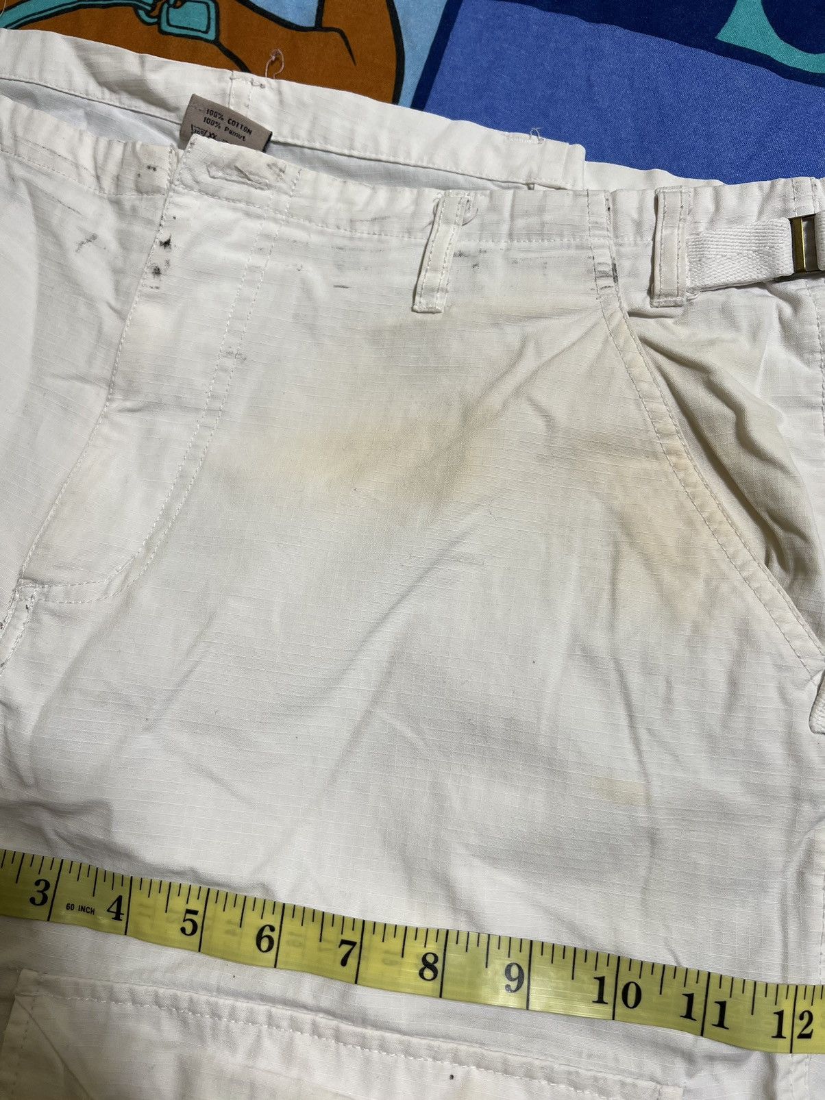 Vintage ***FINAL DROP***RARE 90s RIPSTOP TECHNICAL CARGO SHORT 36-38 Size US 38 / EU 54 - 7 Thumbnail