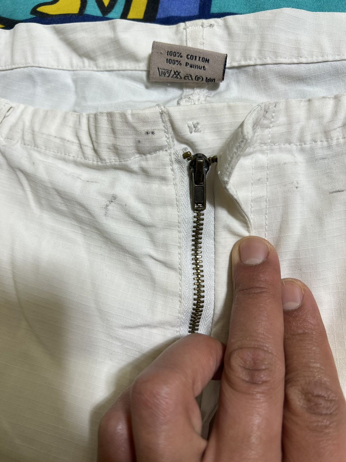 Vintage ***FINAL DROP***RARE 90s RIPSTOP TECHNICAL CARGO SHORT 36-38 Size US 38 / EU 54 - 12 Thumbnail
